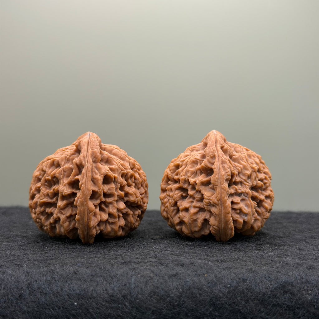 Nanjiang Stone Lion Head Wenwan Walnut