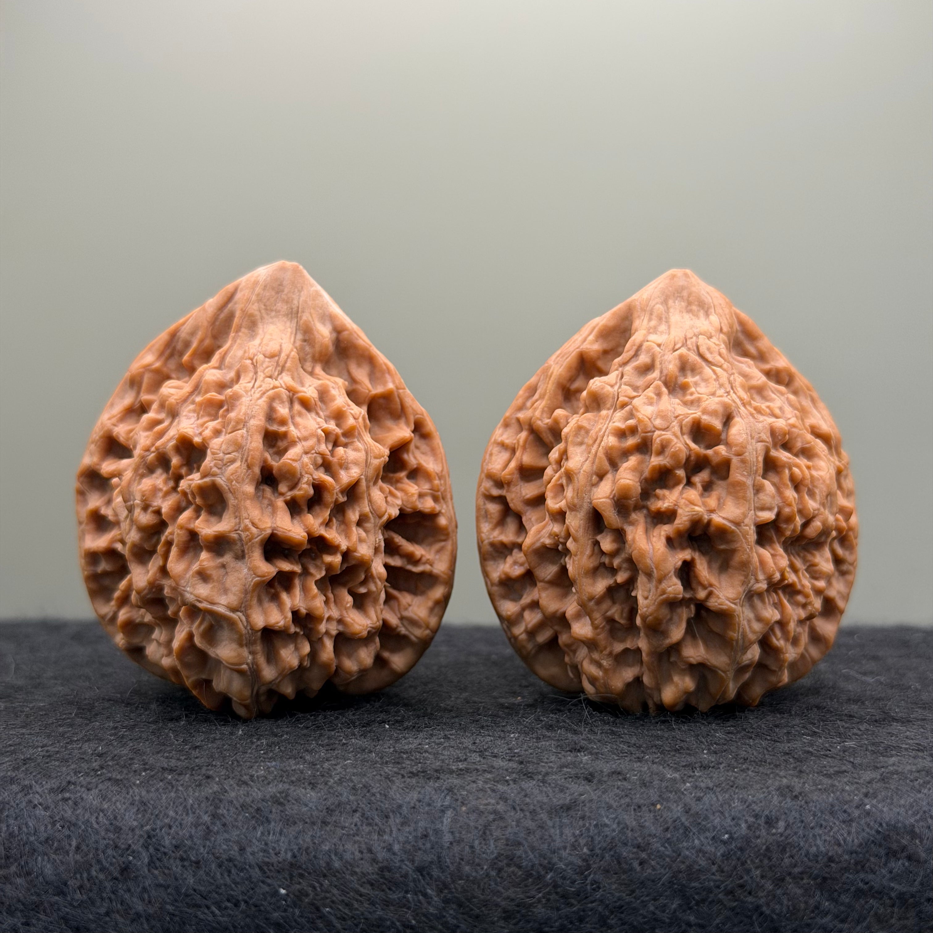 Kirin Pattern Official Hat Wenwan Walnut