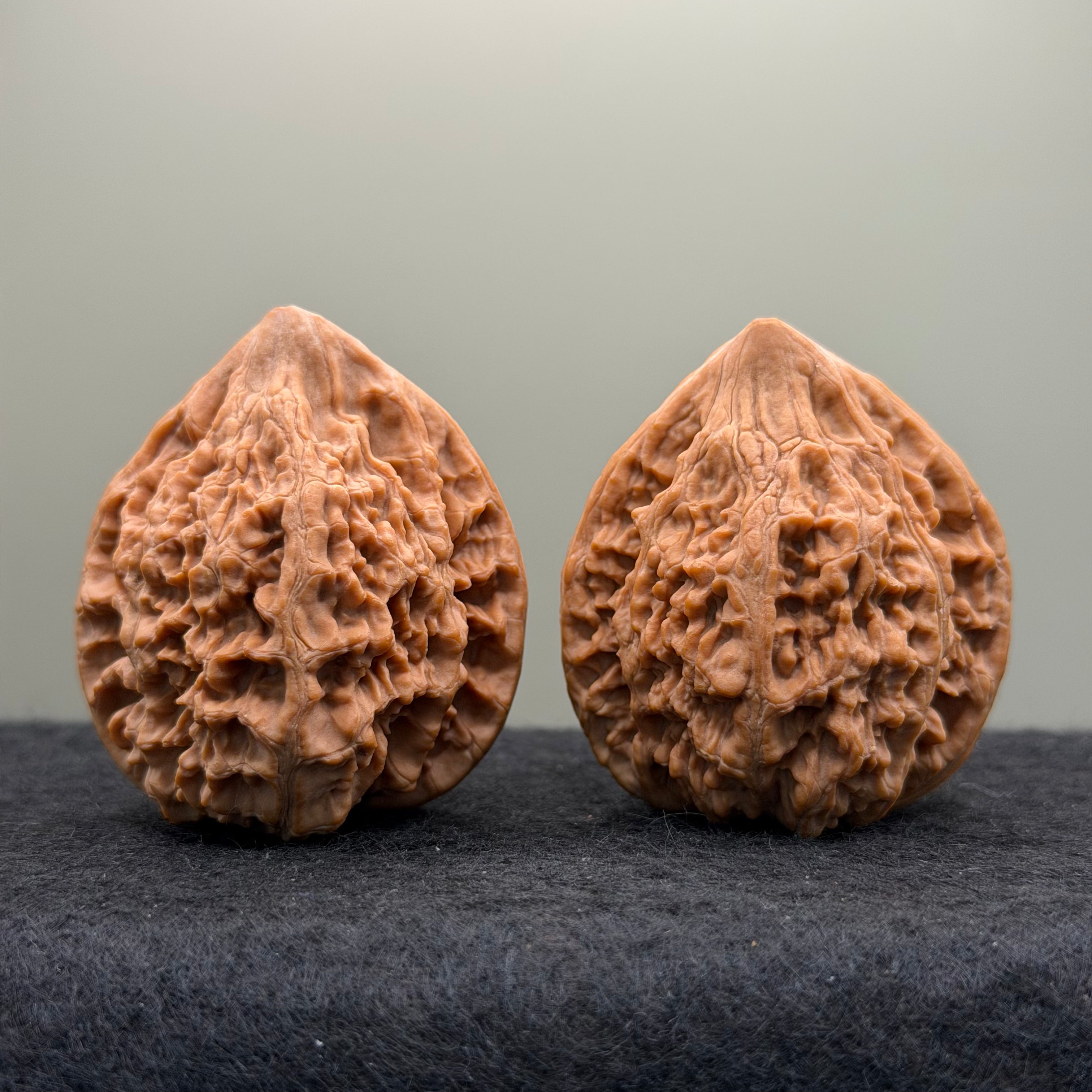 Kirin Pattern Official Hat Wenwan Walnut