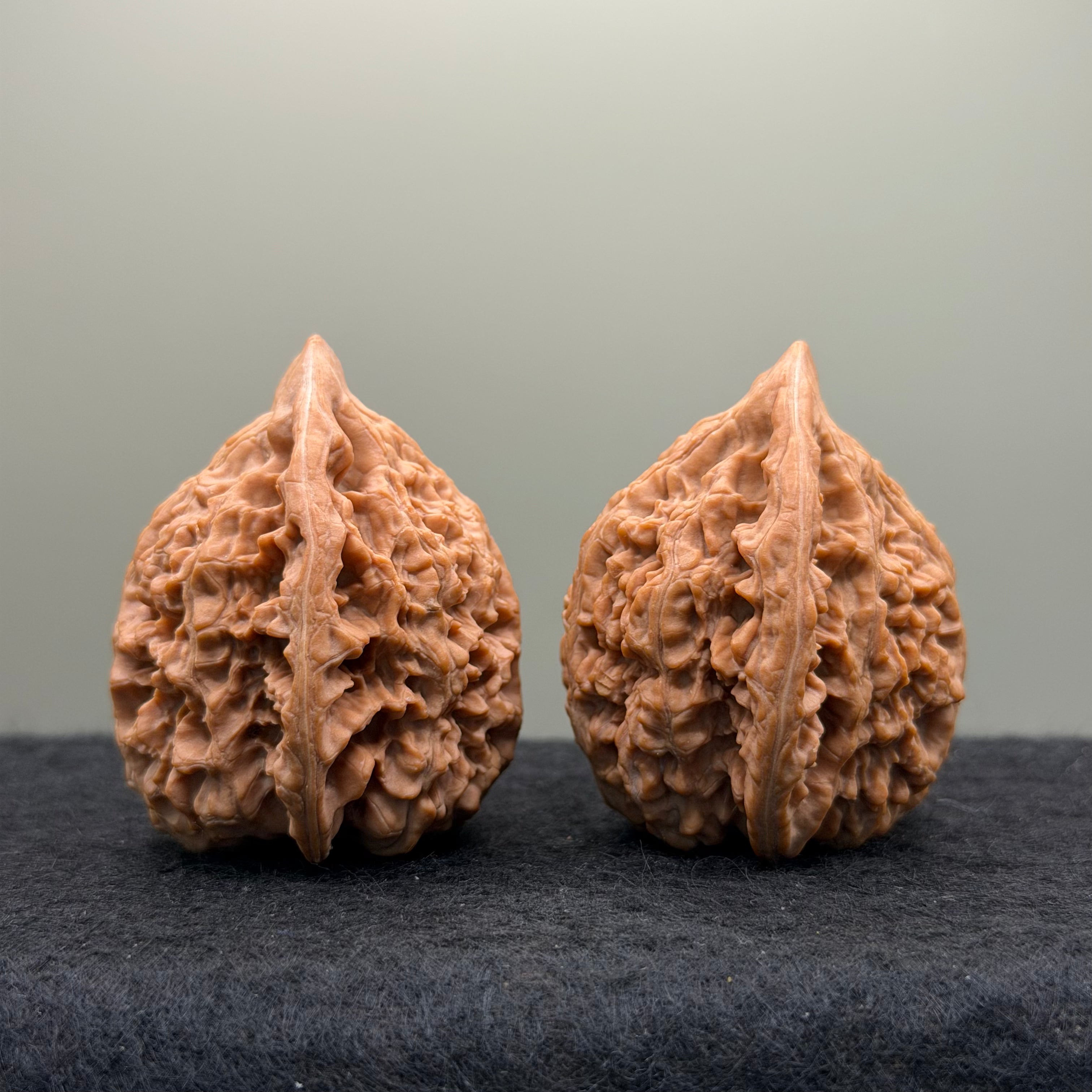 Kirin Pattern Official Hat Wenwan Walnut