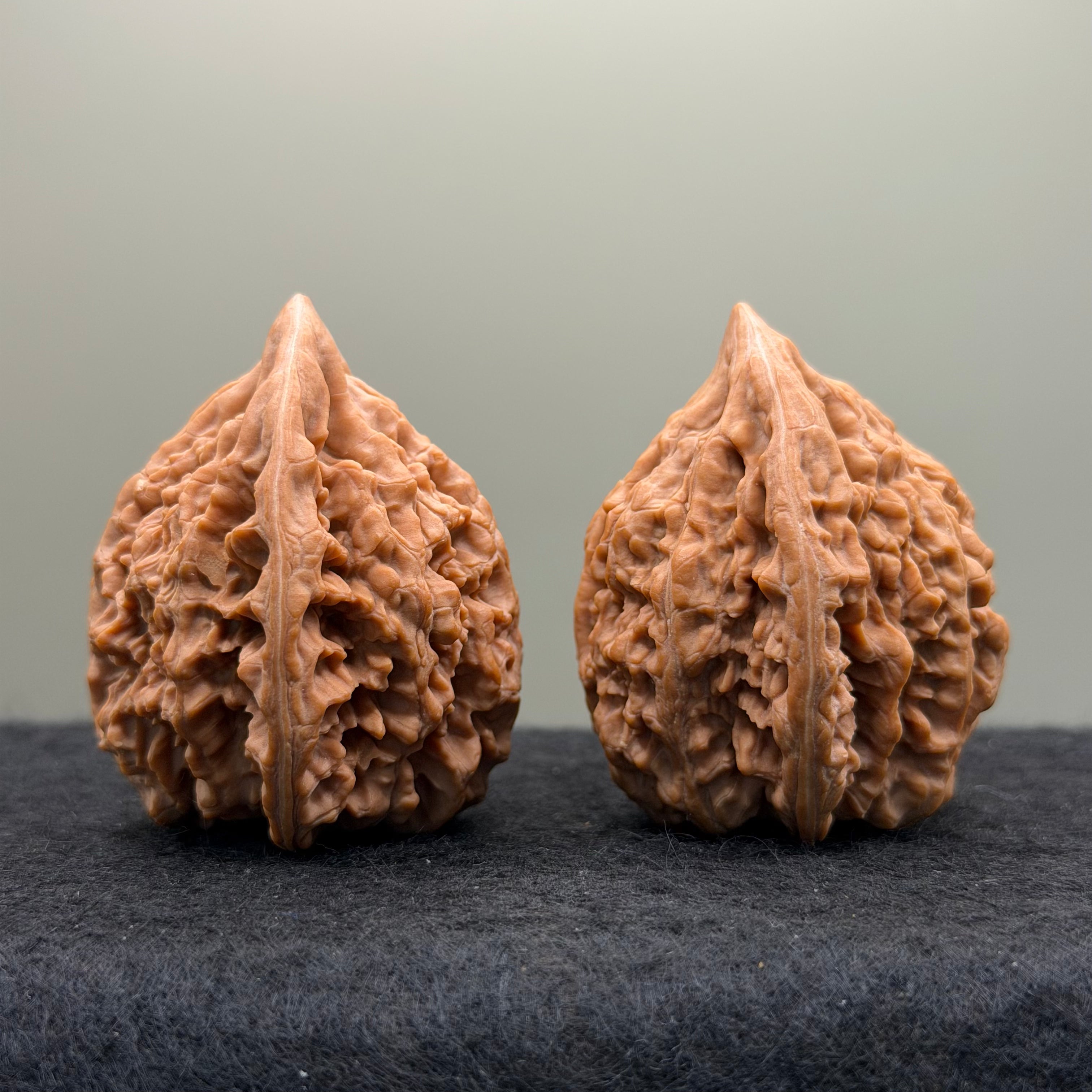 Kirin Pattern Official Hat Wenwan Walnut