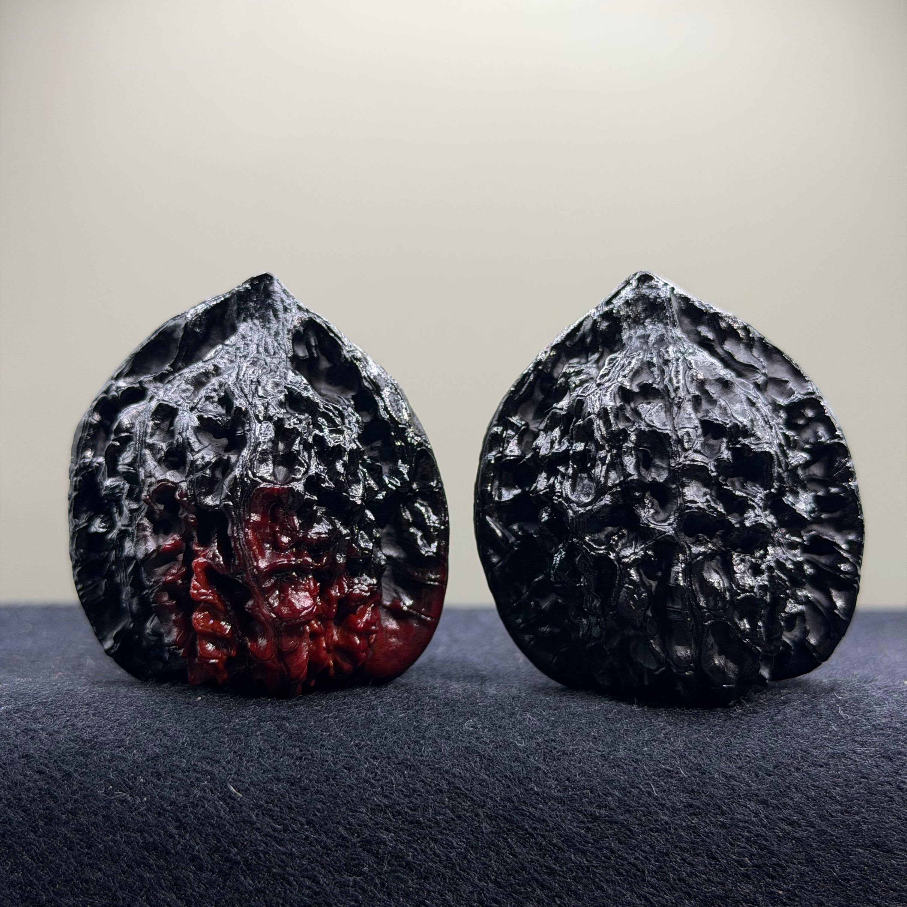 Ghost Rider · Chicken Heart Ground Buried Wenwan Walnut · 42mm · Select Ritual