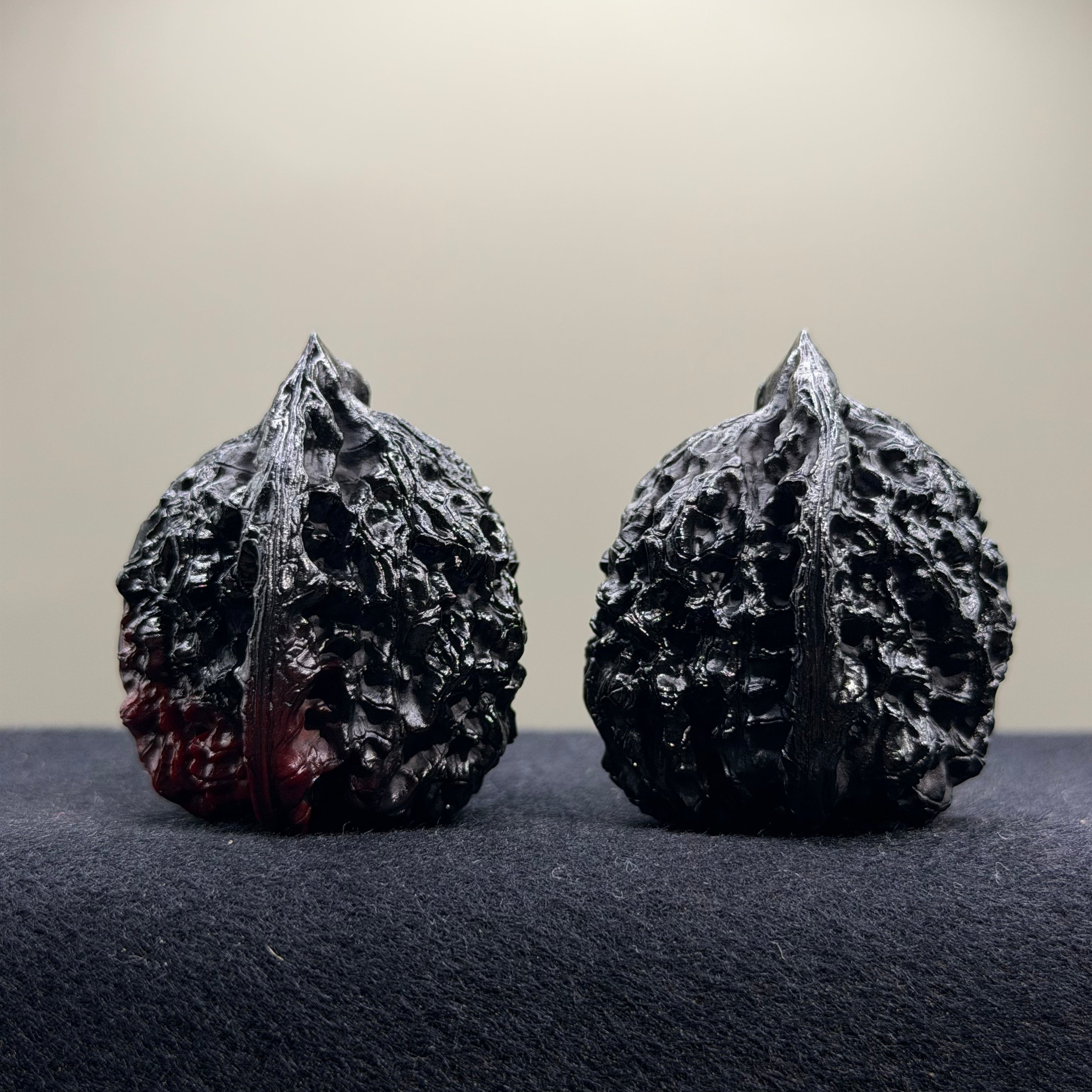 Ghost Rider · Chicken Heart Ground Buried Wenwan Walnut · 42mm · Select Ritual