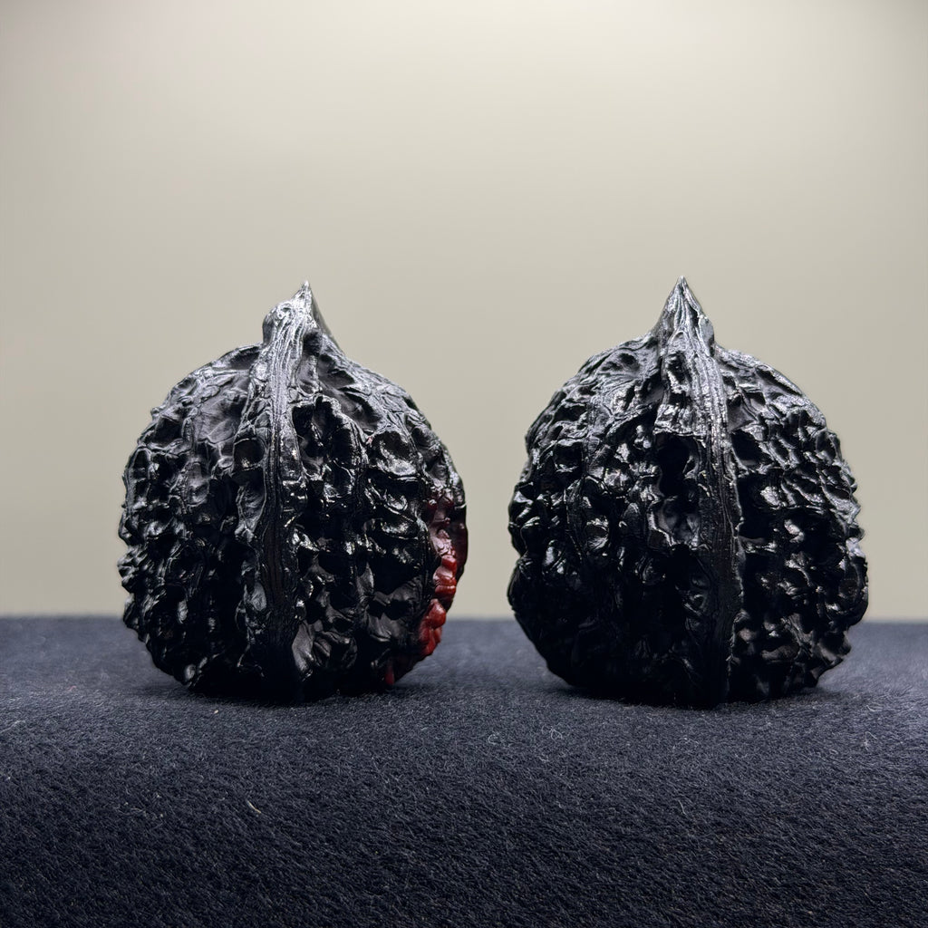 Ghost Rider · Chicken Heart Ground Buried Wenwan Walnut · 42mm · Select Ritual