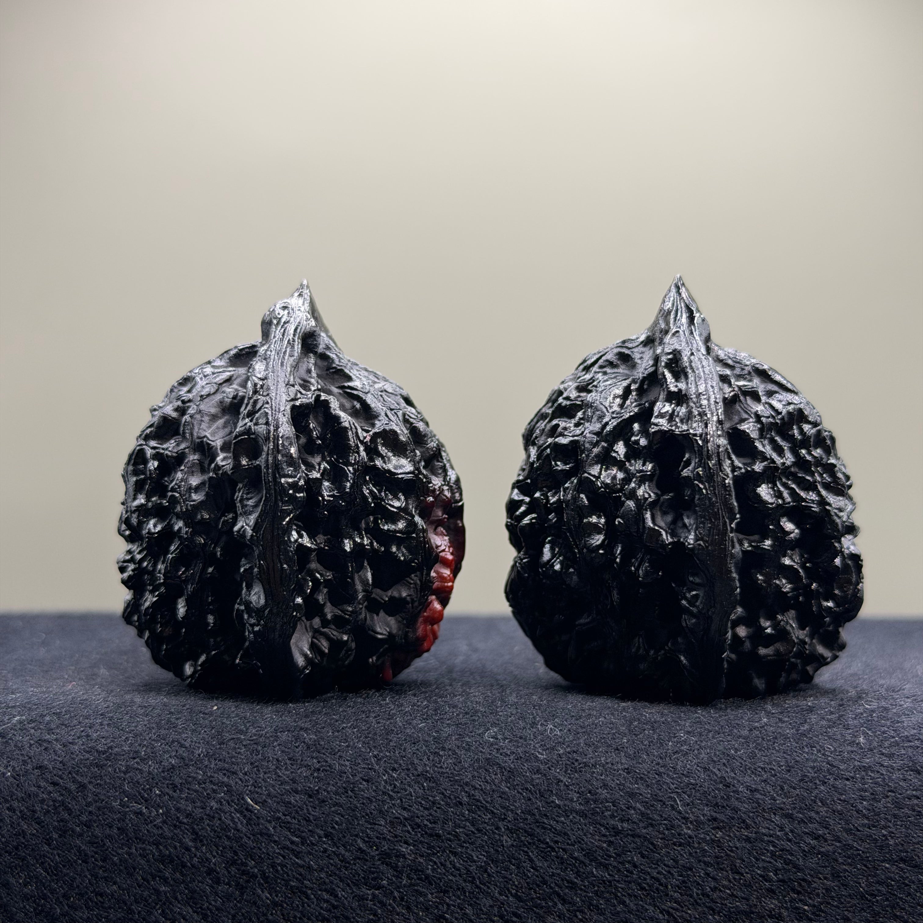 Ghost Rider · Chicken Heart Ground Buried Wenwan Walnut · 42mm · Select Ritual