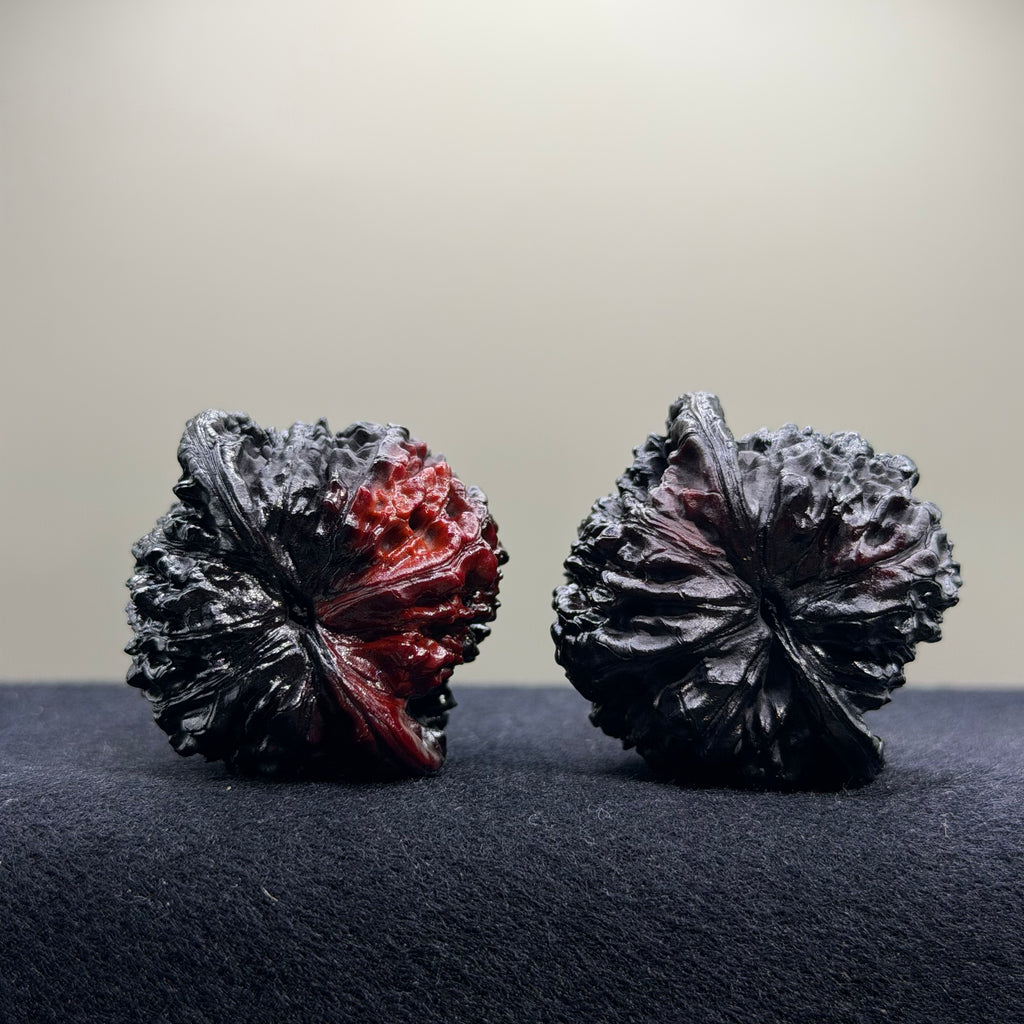 Ghost Rider · Chicken Heart Ground Buried Wenwan Walnut · 42mm · Select Ritual