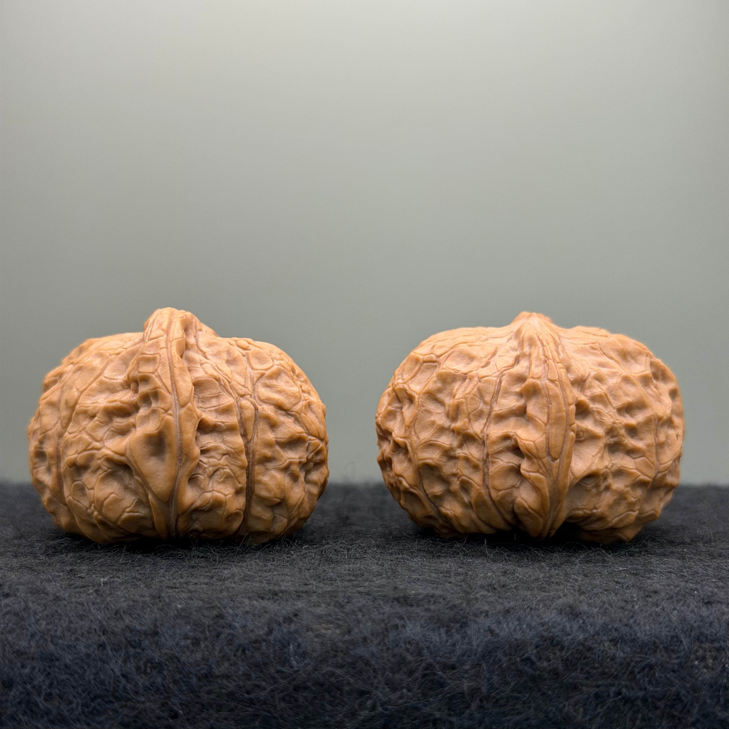 Pumpkin Lion Head Wenwan Walnut
