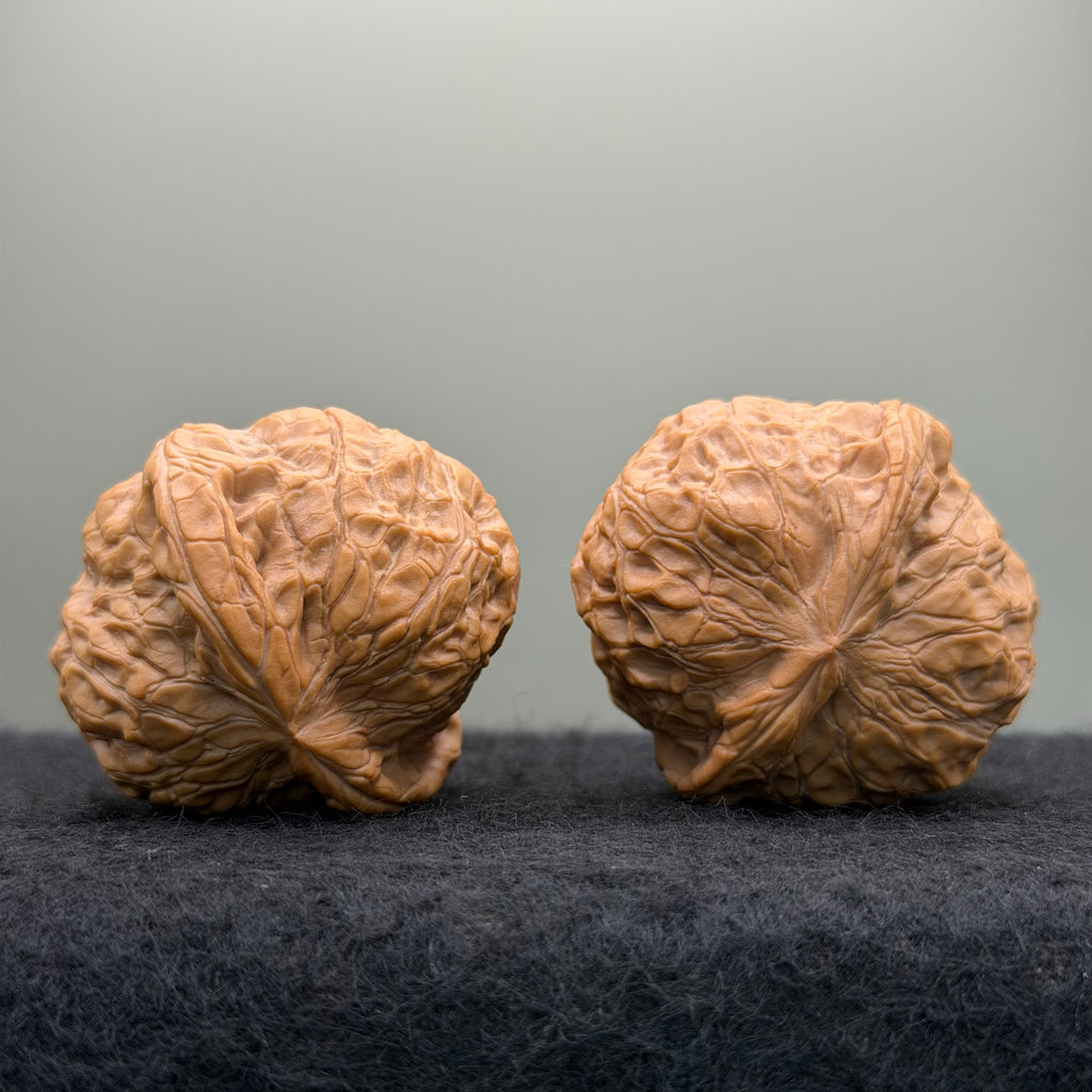 Pumpkin Lion Head Wenwan Walnut