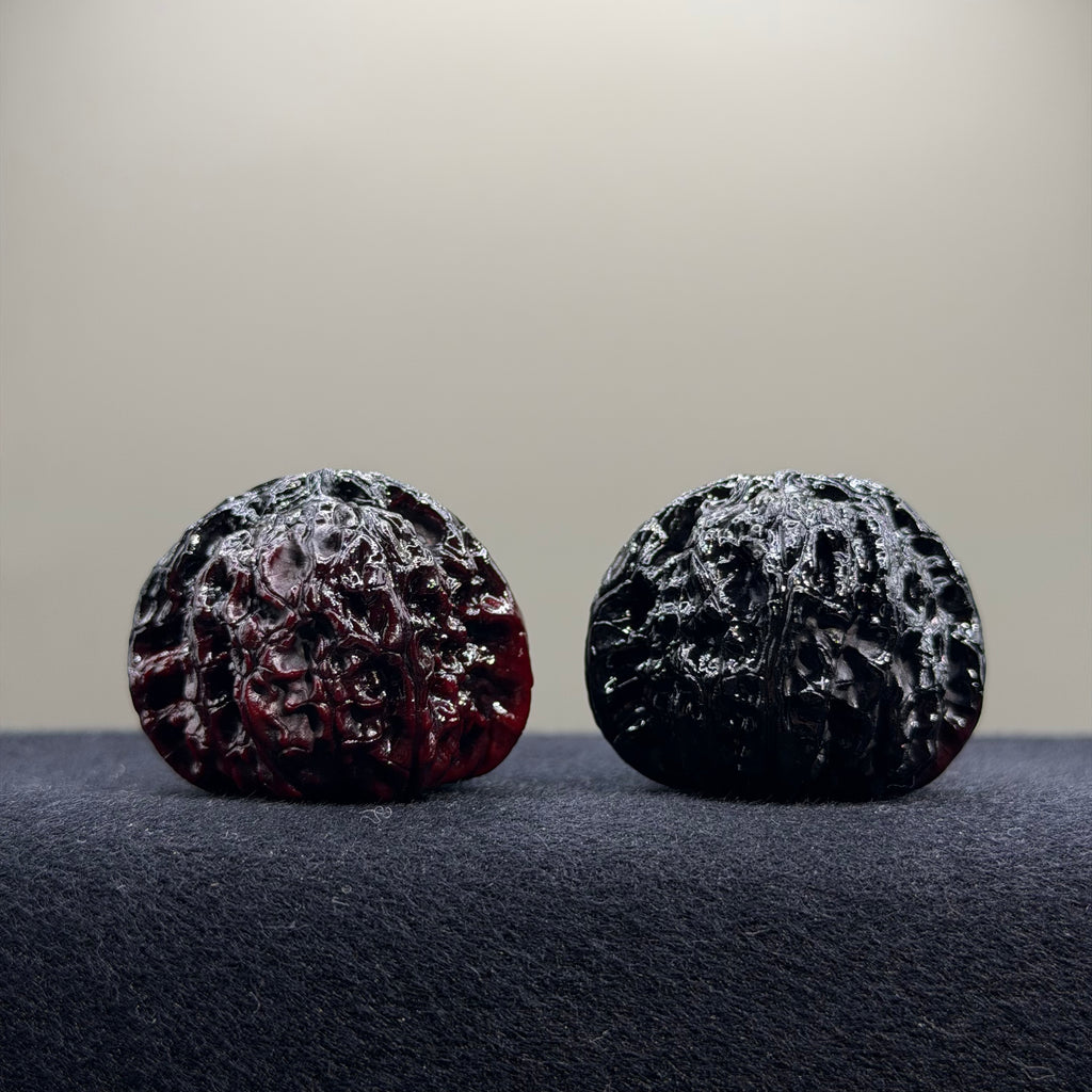 Ghost Rider · White Lion Ground Buried Wenwan Walnut · 37mm · Select Ritual