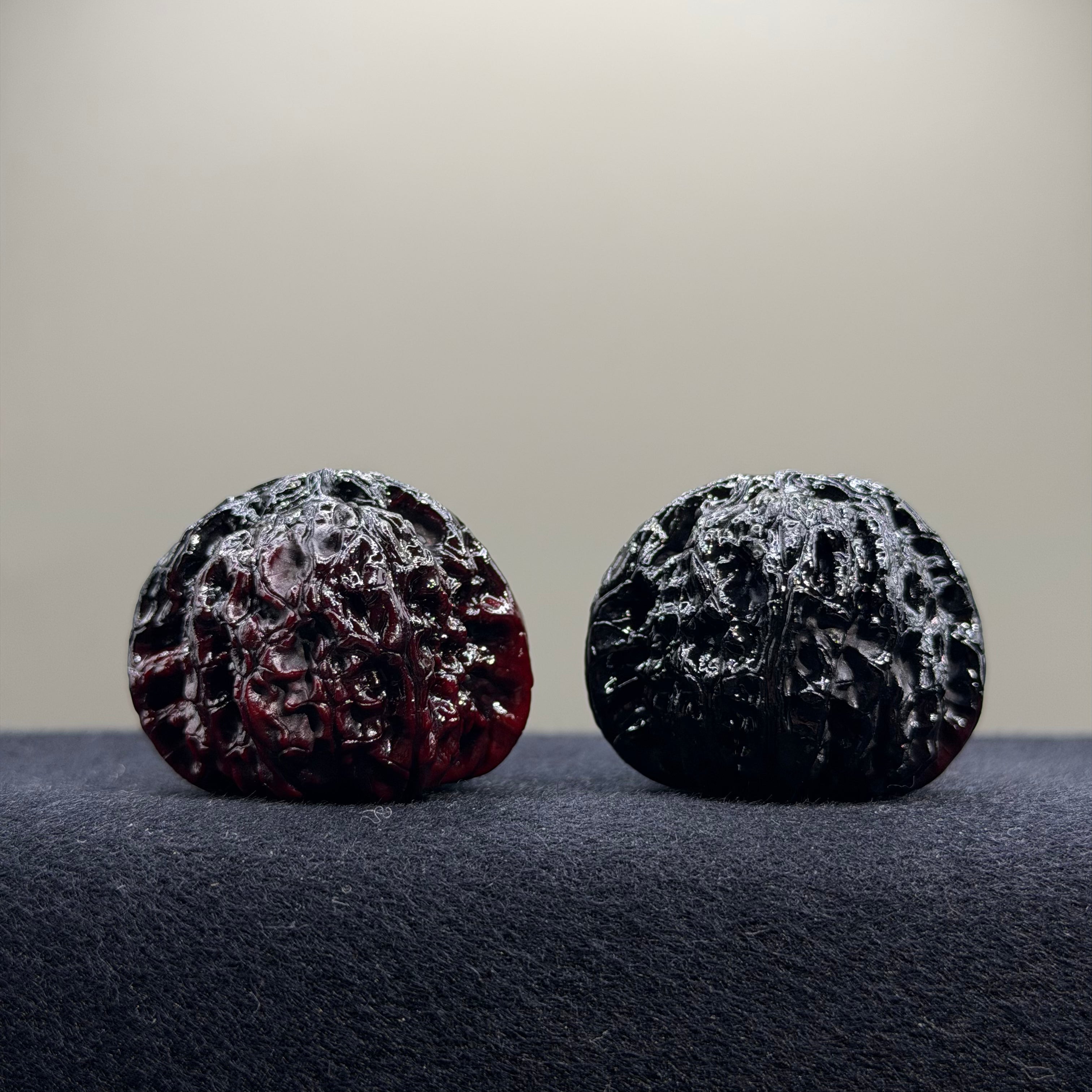 Ghost Rider · White Lion Ground Buried Wenwan Walnut · 37mm · Select Ritual