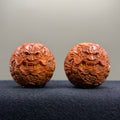 Dragon Brocade Ball Olive Pit Carving · 35mm · Select Ritual