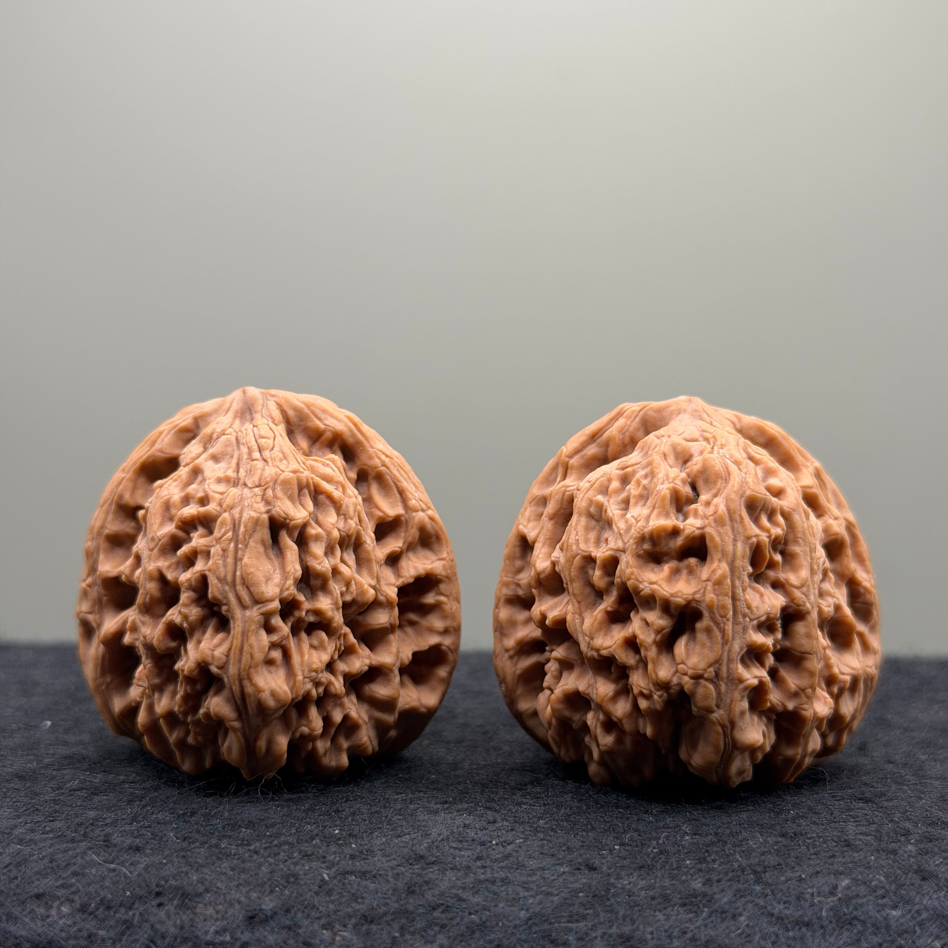 Nanjiang Stone Lion Head Wenwan Walnut