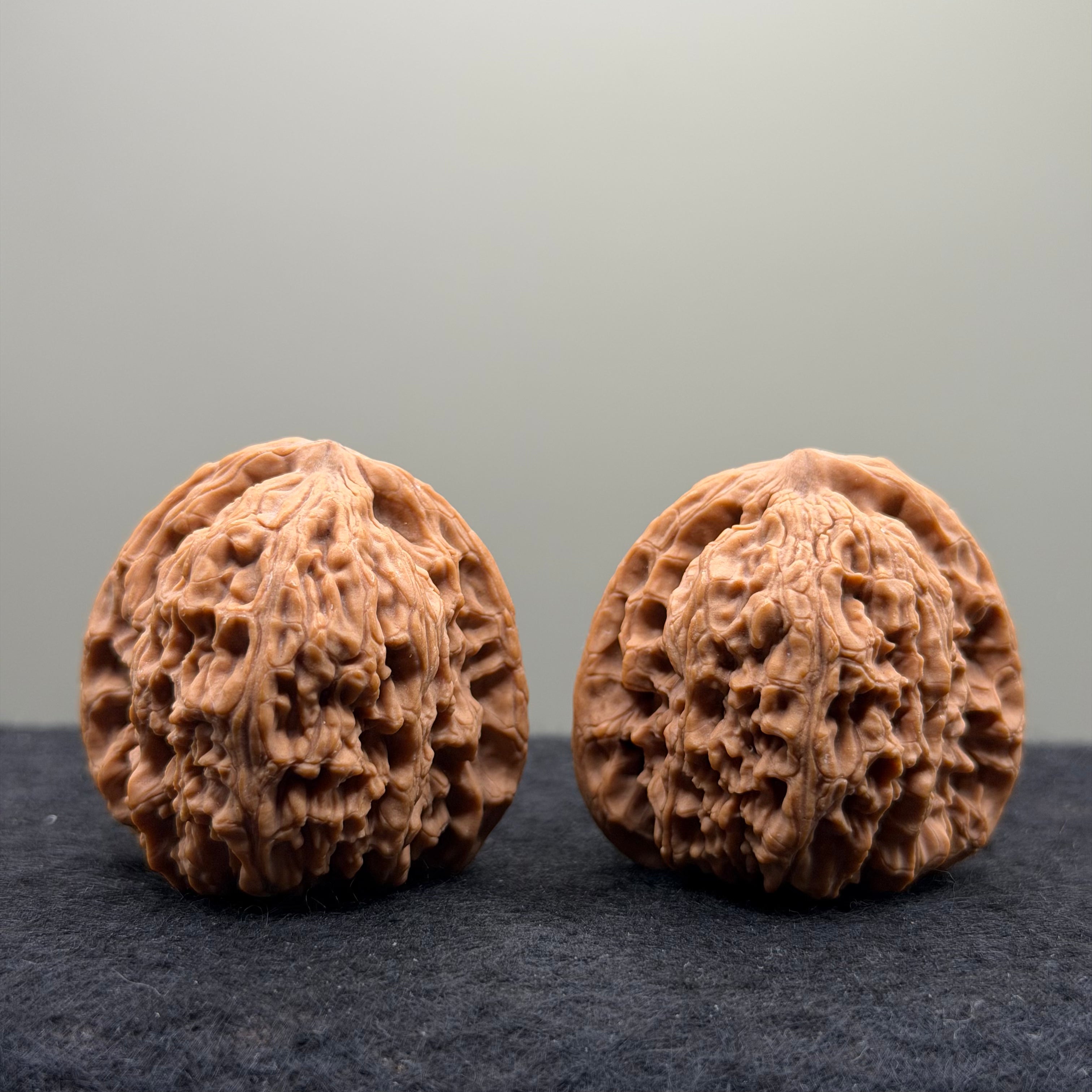 Nanjiang Stone Lion Head Wenwan Walnut