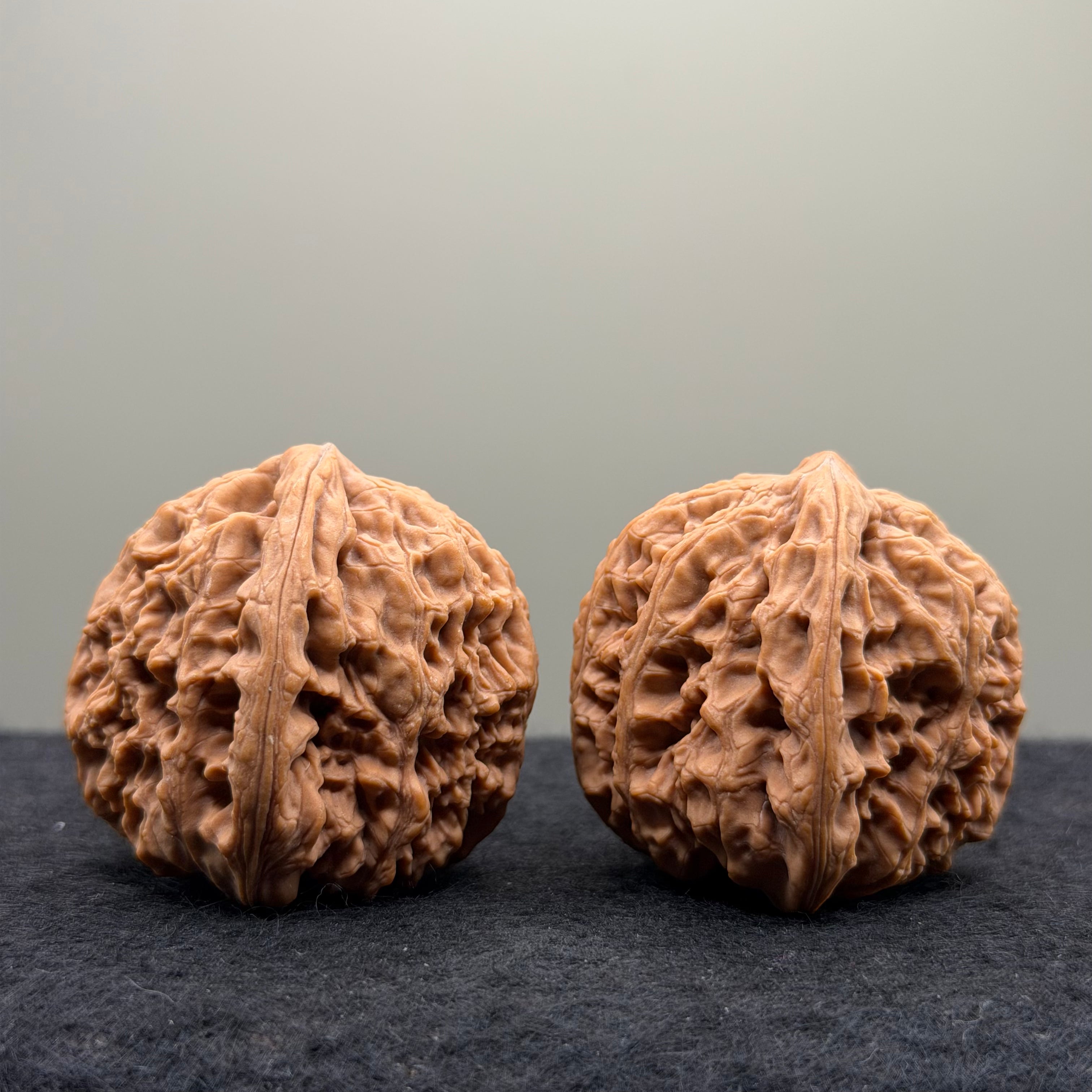 Nanjiang Stone Lion Head Wenwan Walnut