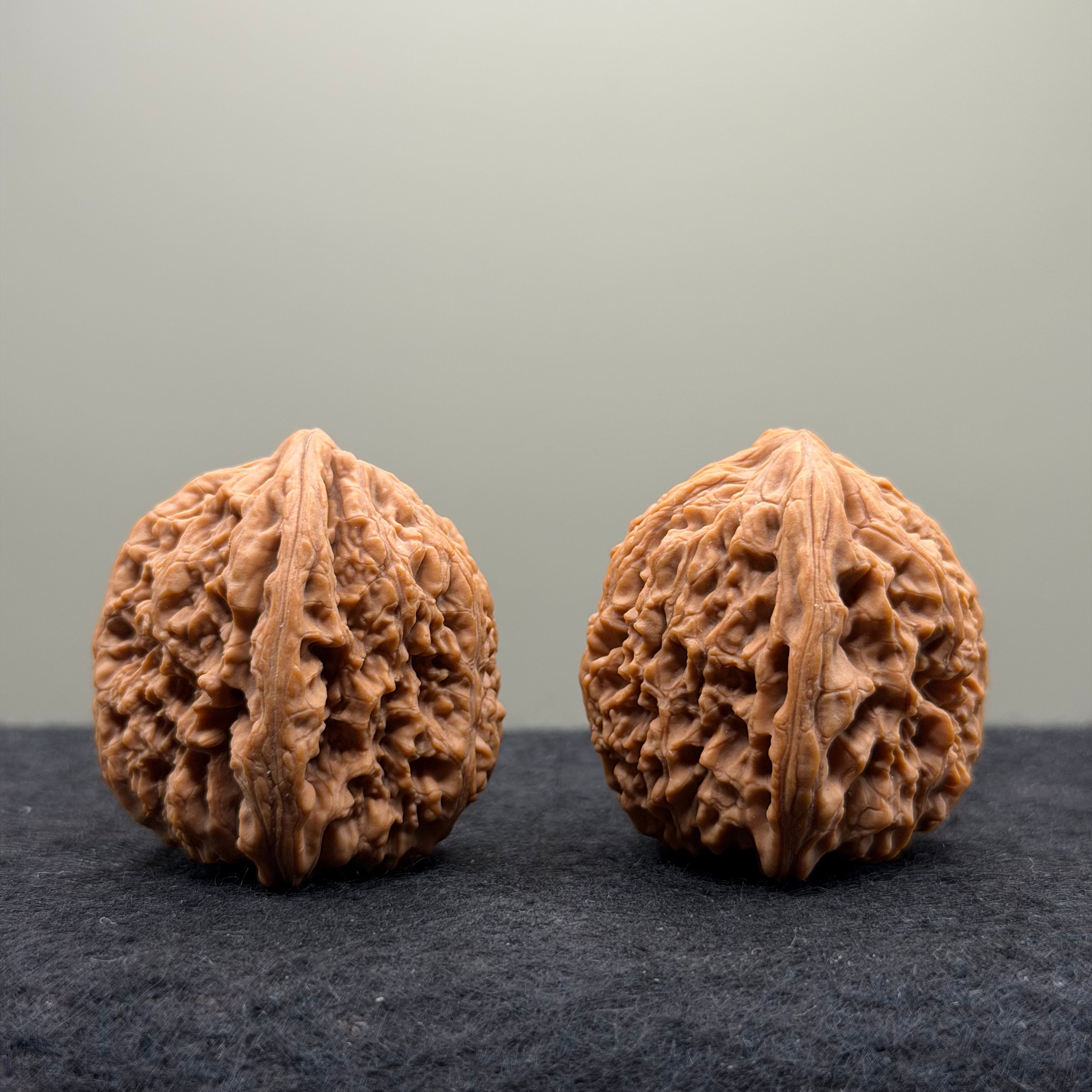 NanJiang Stone Lion Head Wenwan Walnut