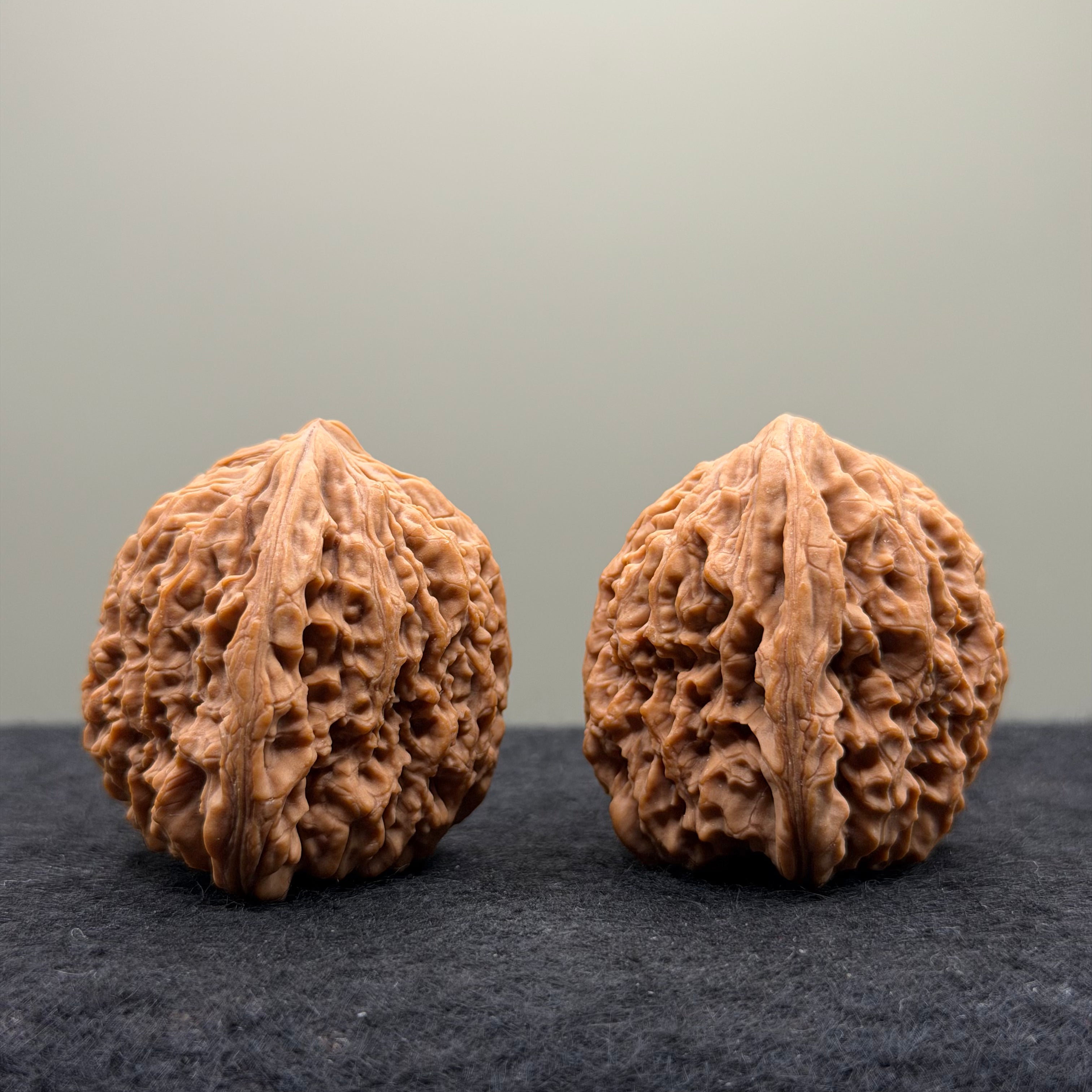 NanJiang Stone Lion Head Wenwan Walnut