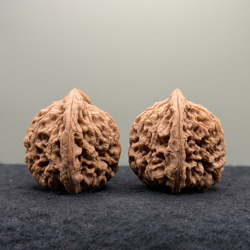 Nanjiang Stone Lion Head Wenwan Walnut