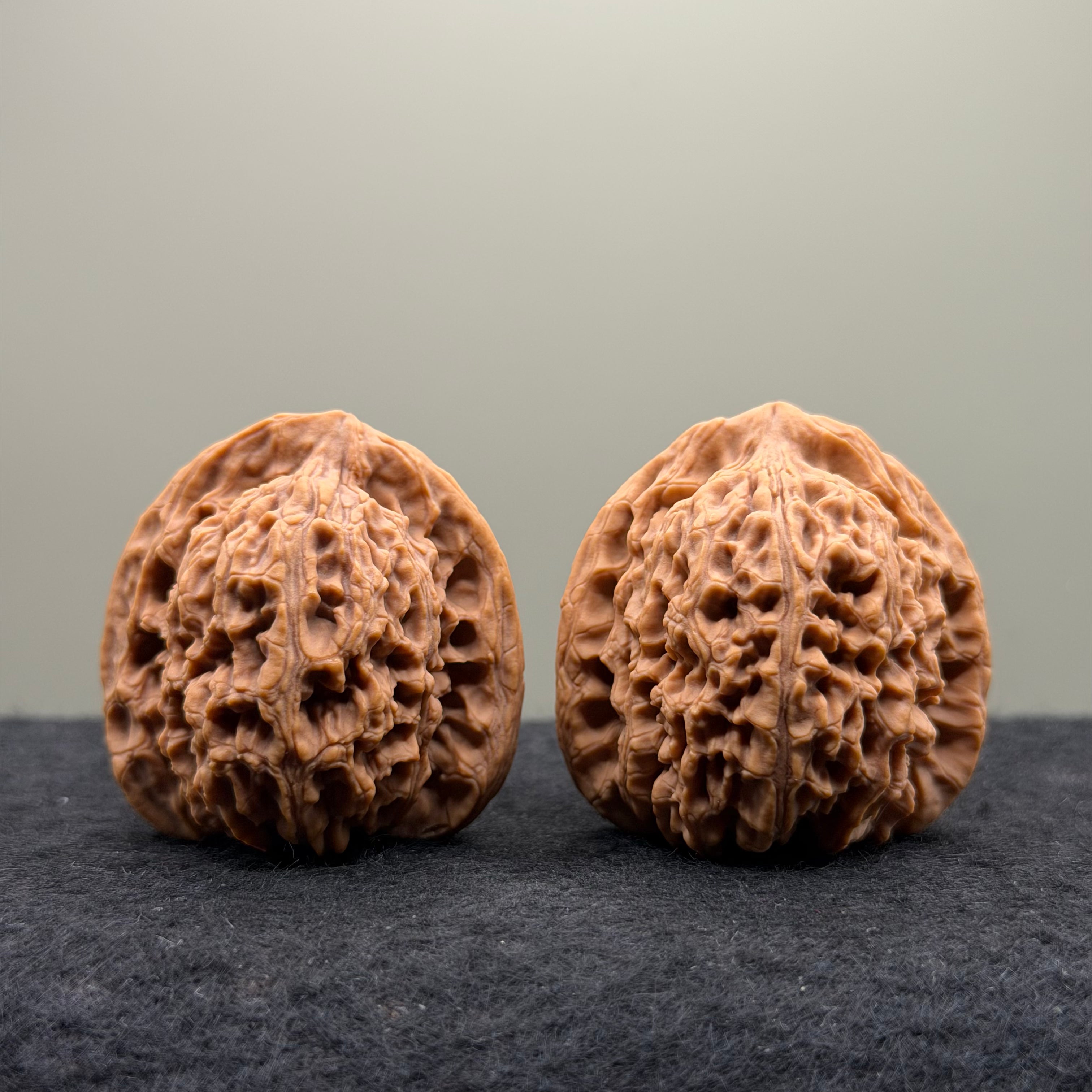 Nanjiang Stone Lion Head Wenwan Walnut