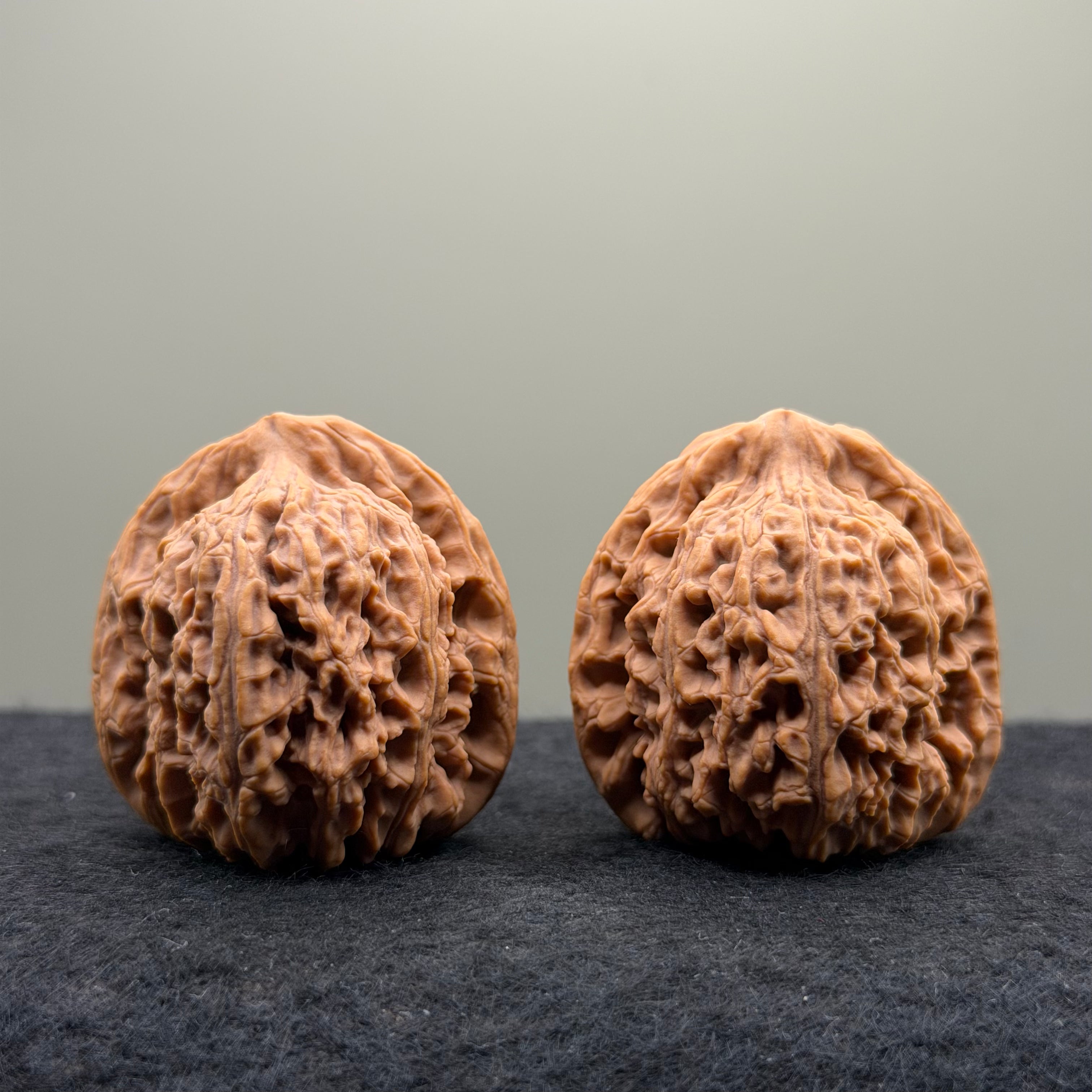 Nanjiang Stone Lion Head Wenwan Walnut