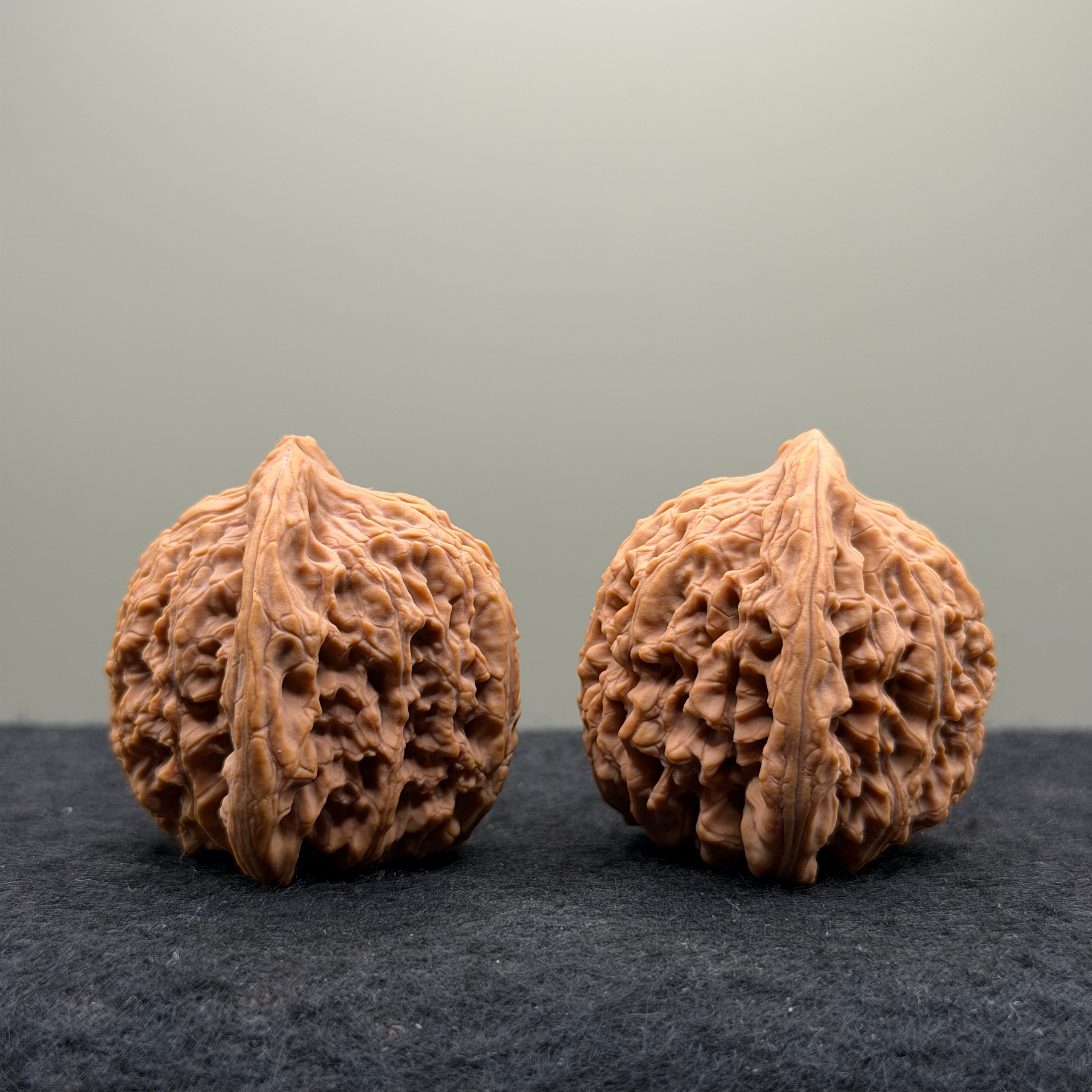 Nanjiang Stone Lion Head Wenwan Walnut