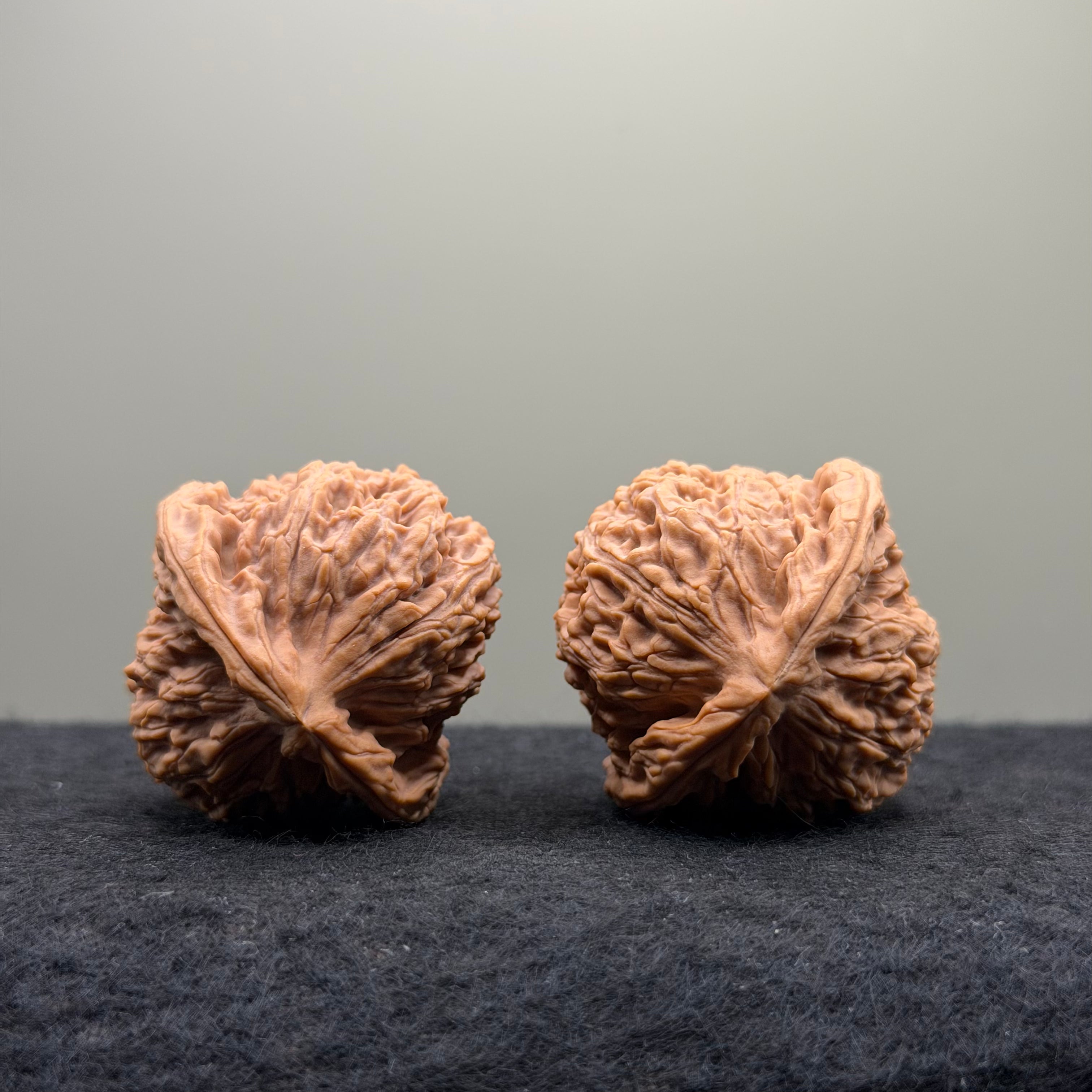 Nanjiang Stone Lion Head Wenwan Walnut