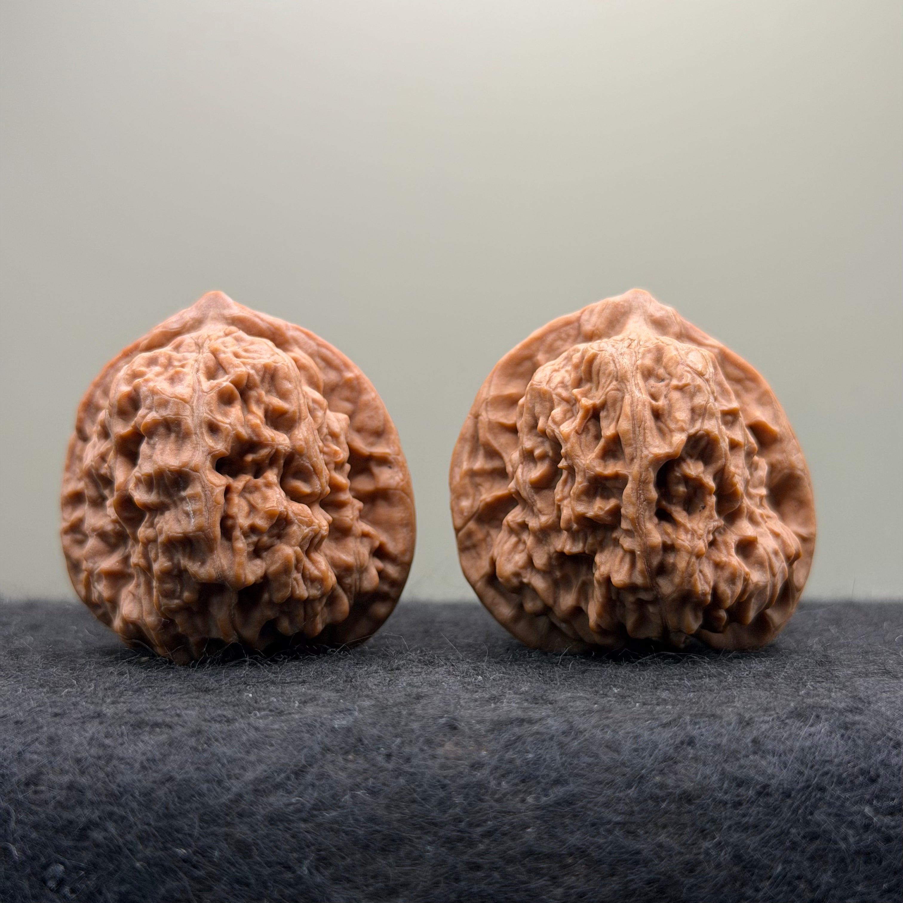 Red Lotus Wenwan Walnut · 39mm · Natural · Entry Ritual