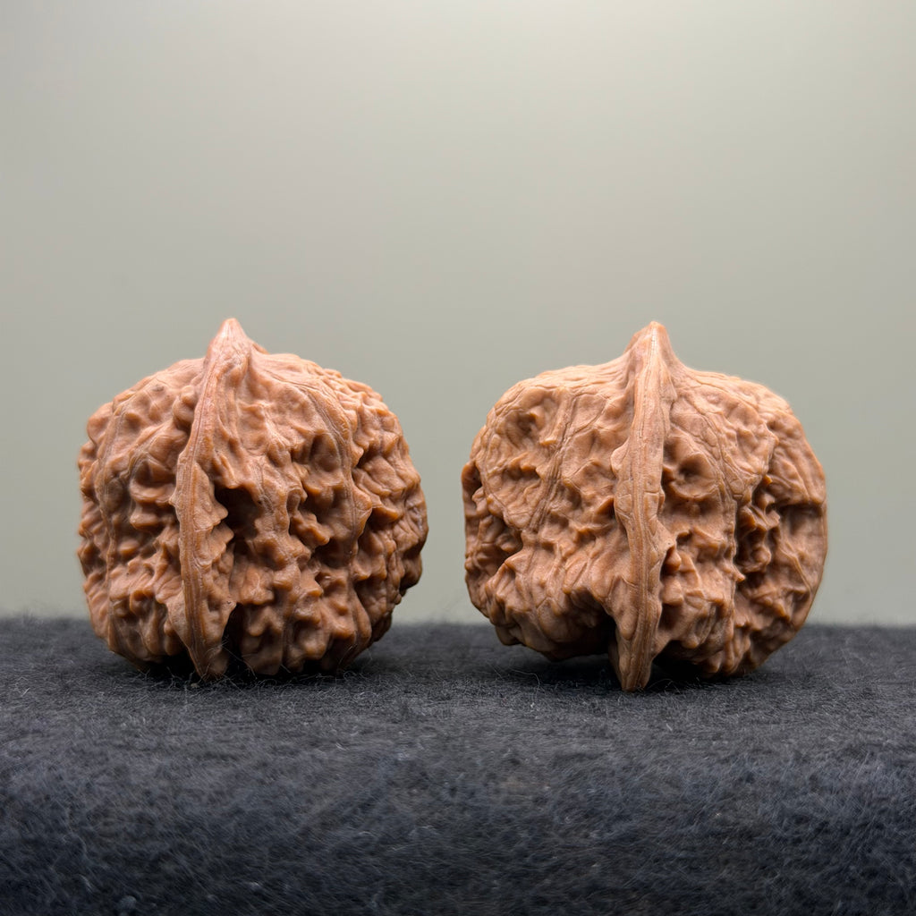 Red Lotus Wenwan Walnut · 39mm · Natural · Entry Ritual