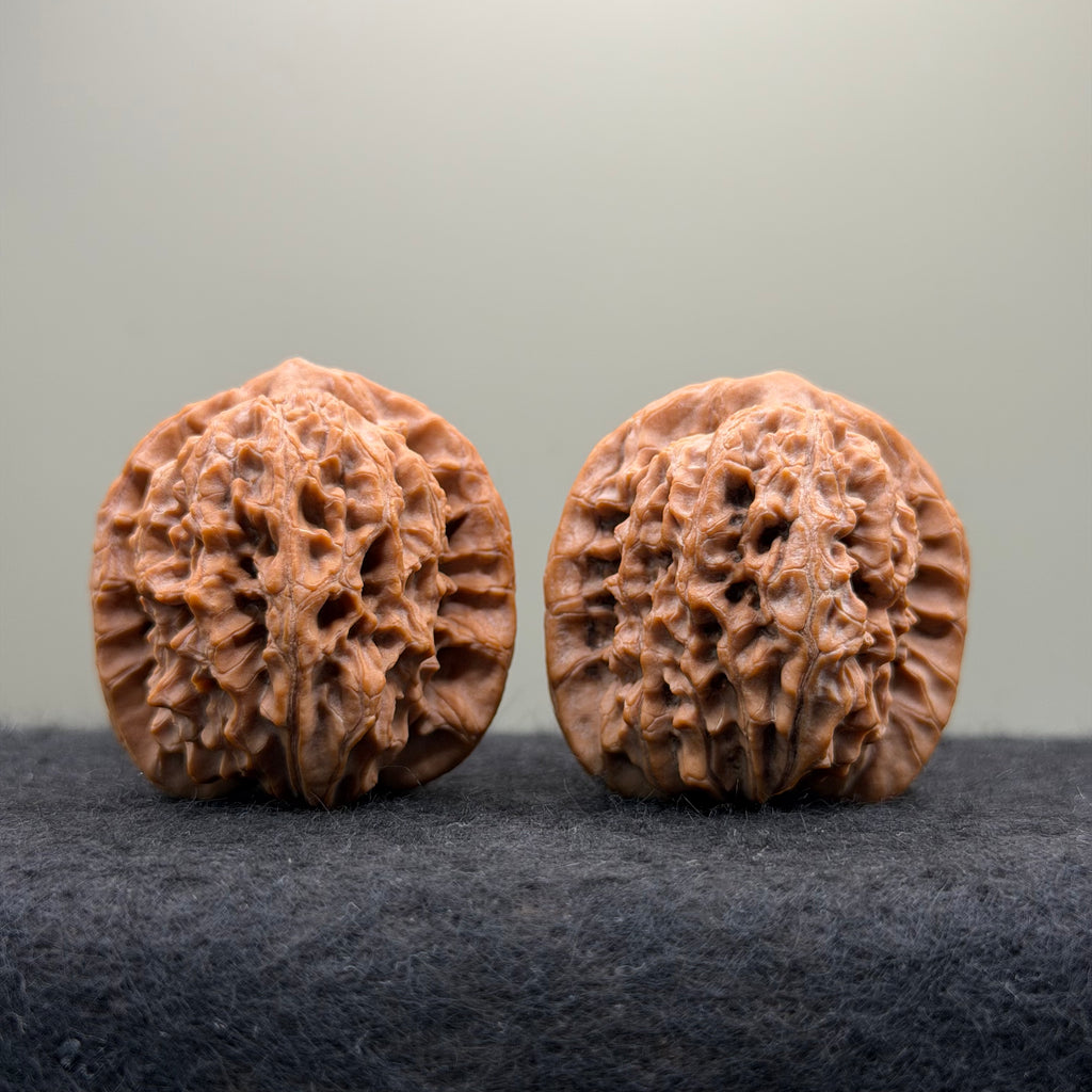 Ma Laosi Wenwan Walnut · 39mm · Natural · Premium Ritual