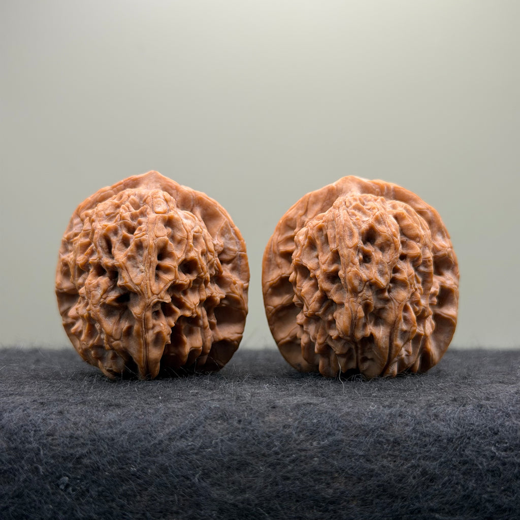 Ma Laosi Wenwan Walnut · 39mm · Natural · Premium Ritual