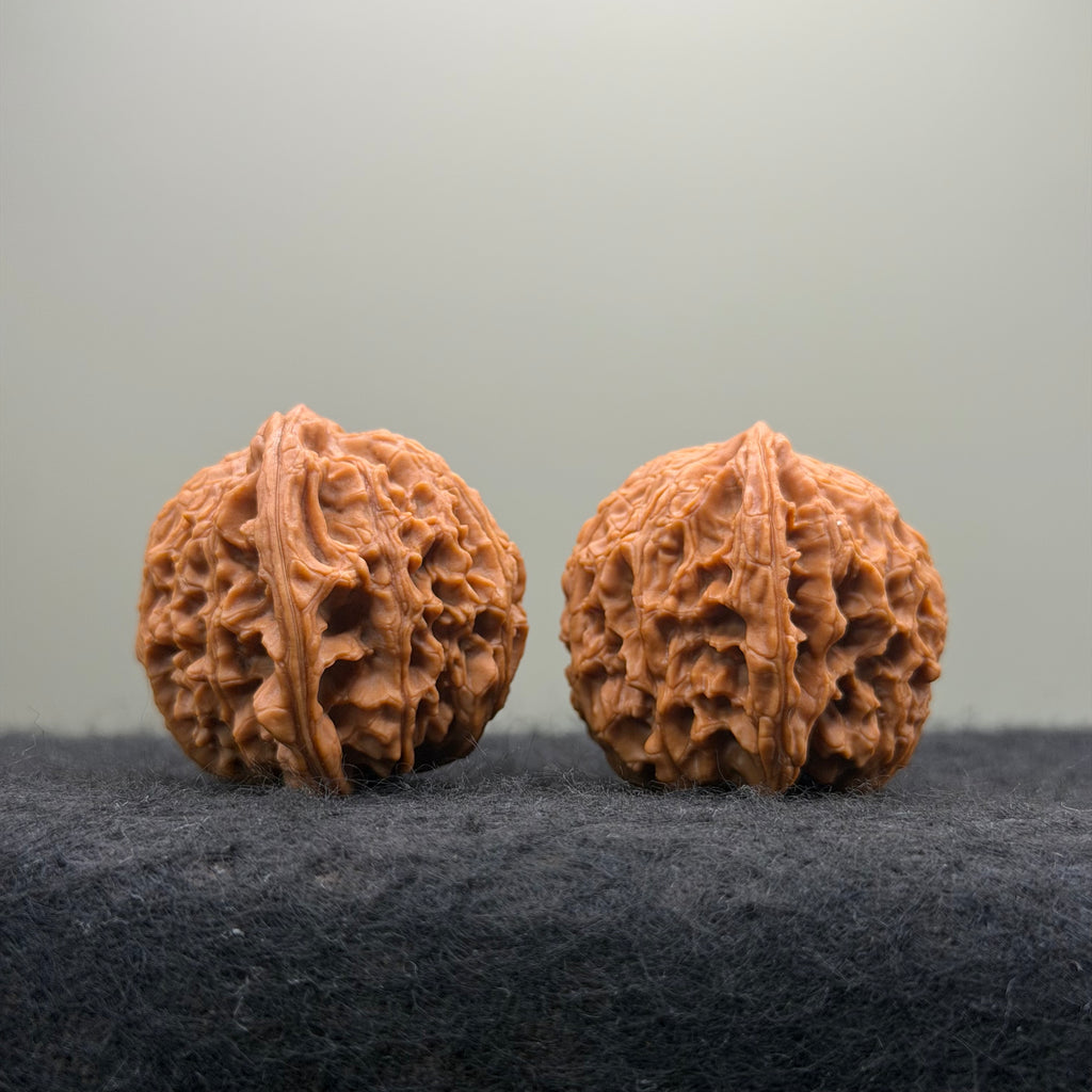 Flat Top Lion Head Wenwan Walnut · 38mm · Entry Ritual