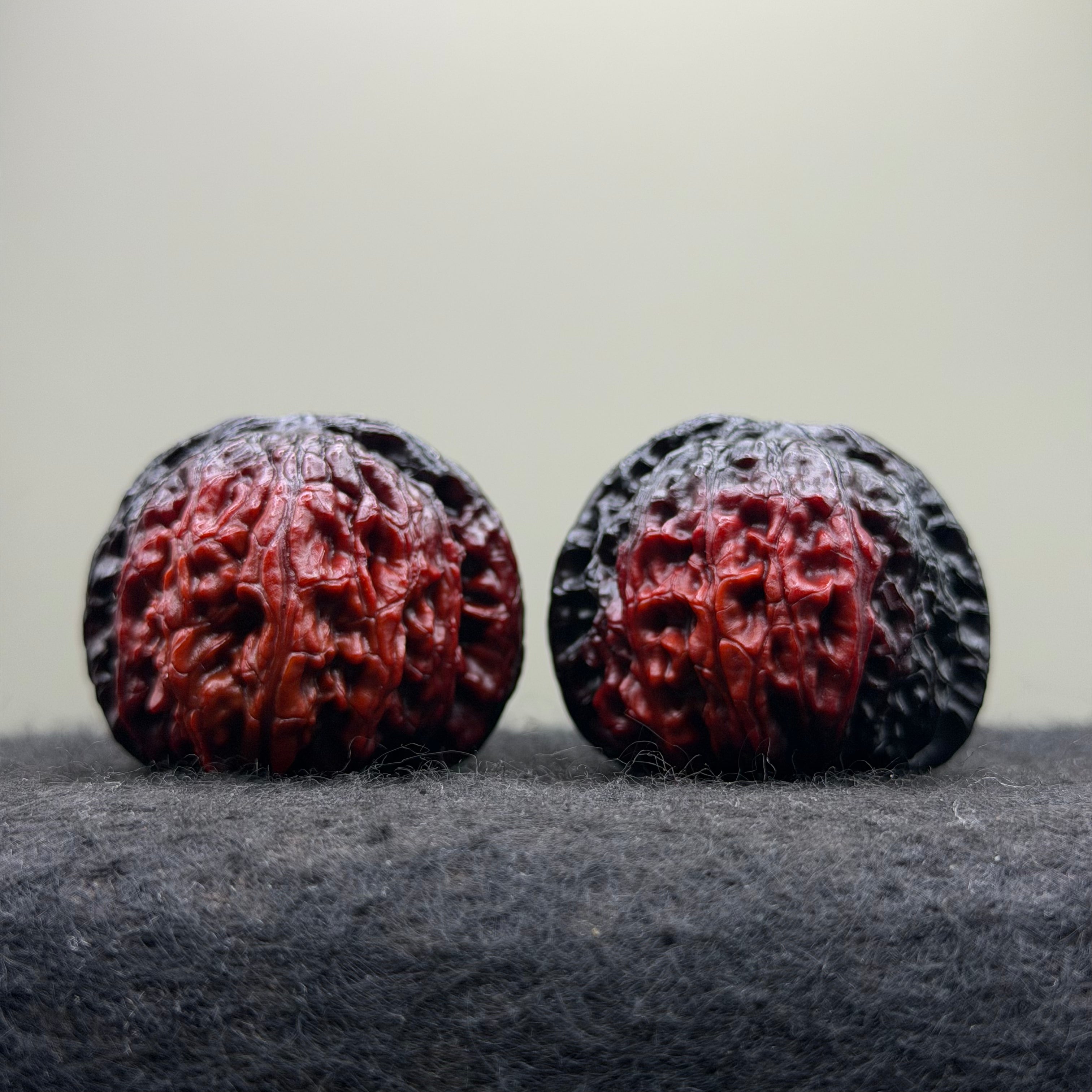 Ghost Rider White Lion Head Wenwan Walnut · 40mm · Select Ritual
