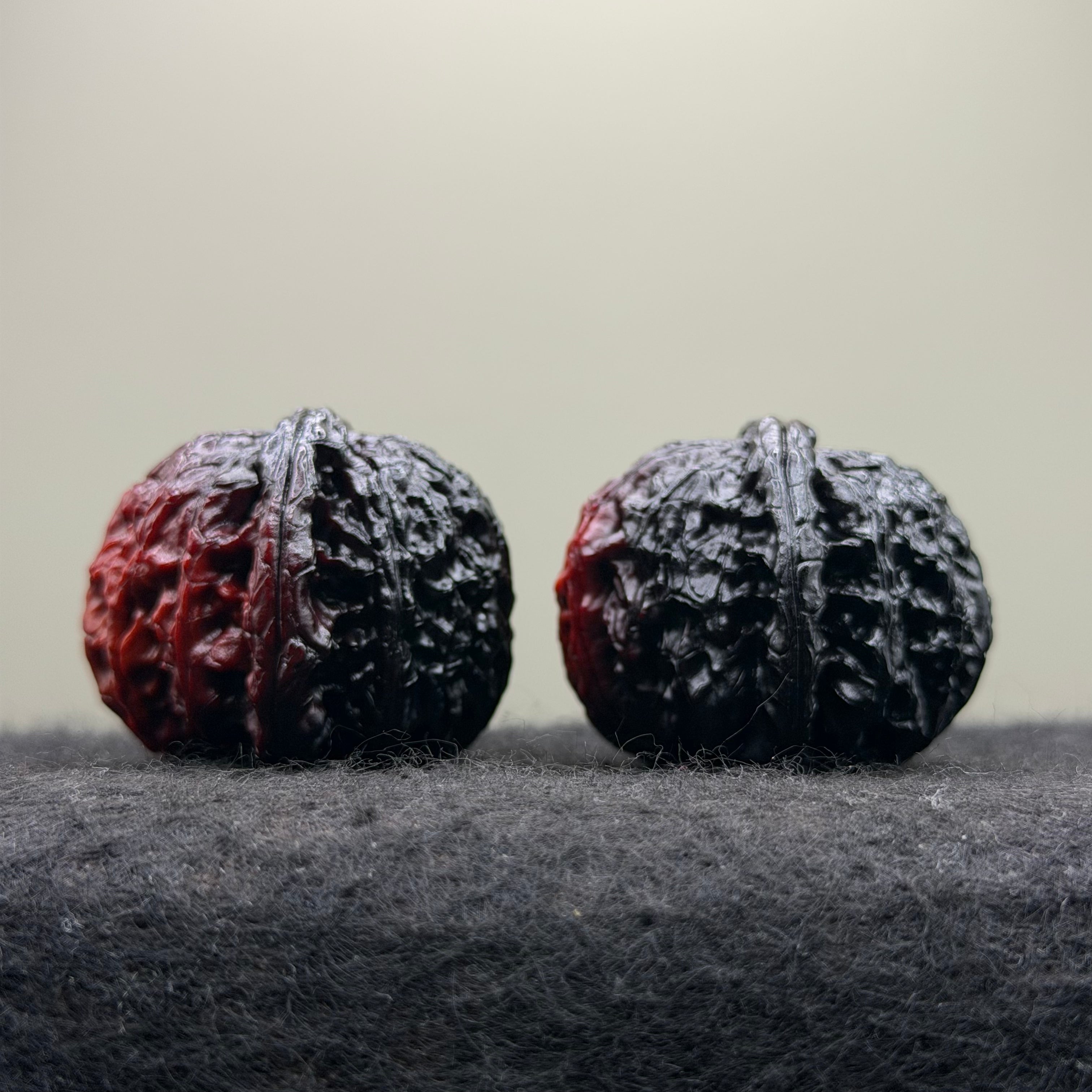Ghost Rider White Lion Head Wenwan Walnut · 40mm · Select Ritual