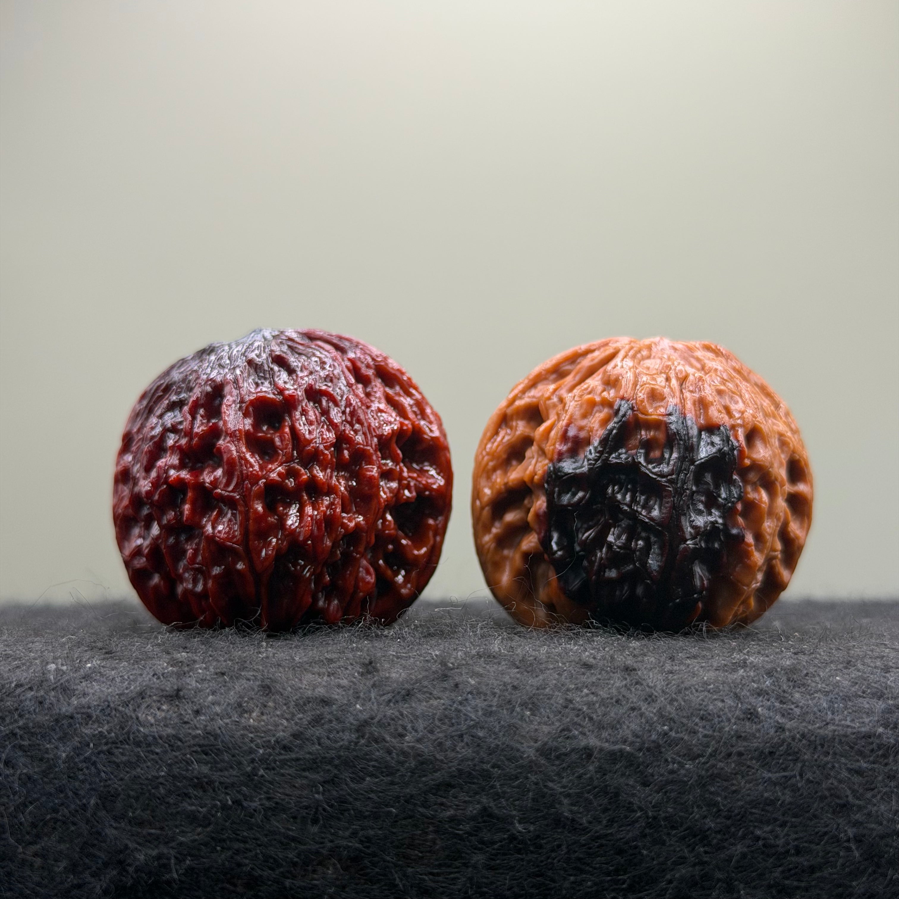 Caramel Macchiato Millstone Wenwan Walnut · 40mm · Select Ritual