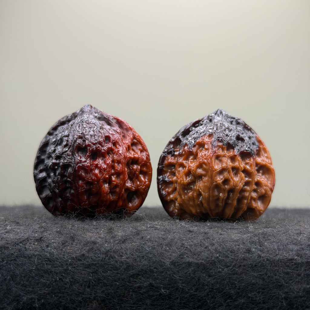 Angel & Demon Prince Hat Wenwan Walnut · 37mm · Select Ritual