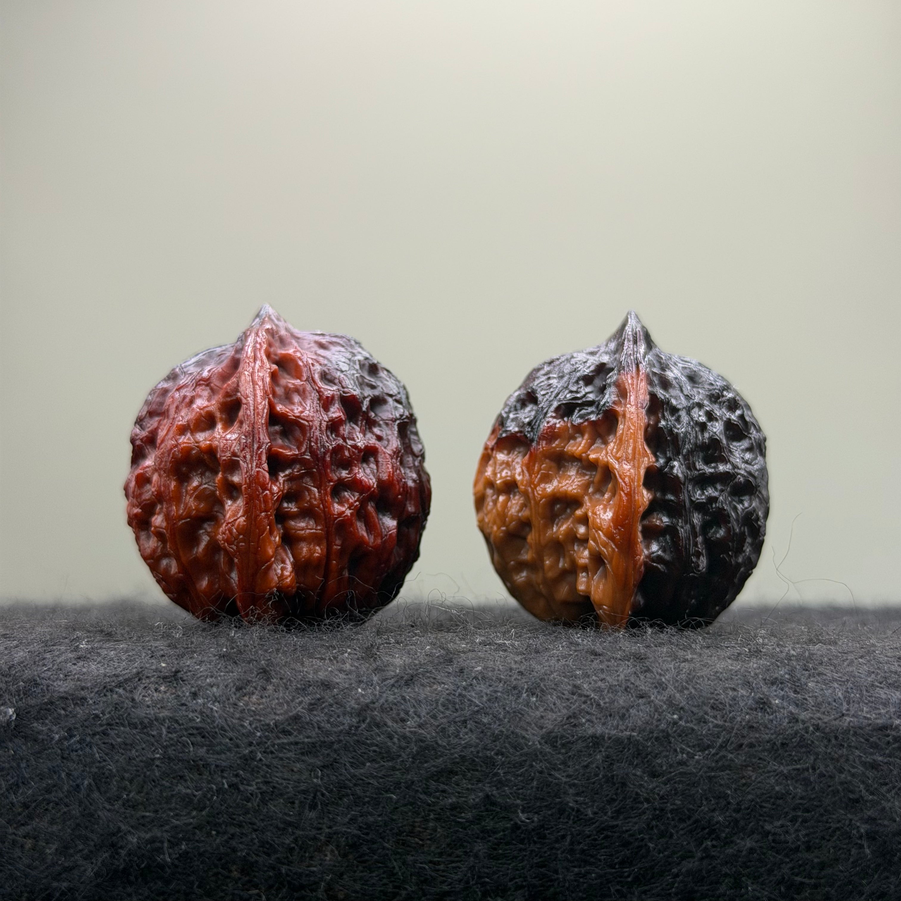 Angel & Demon Prince Hat Wenwan Walnut · 37mm · Select Ritual