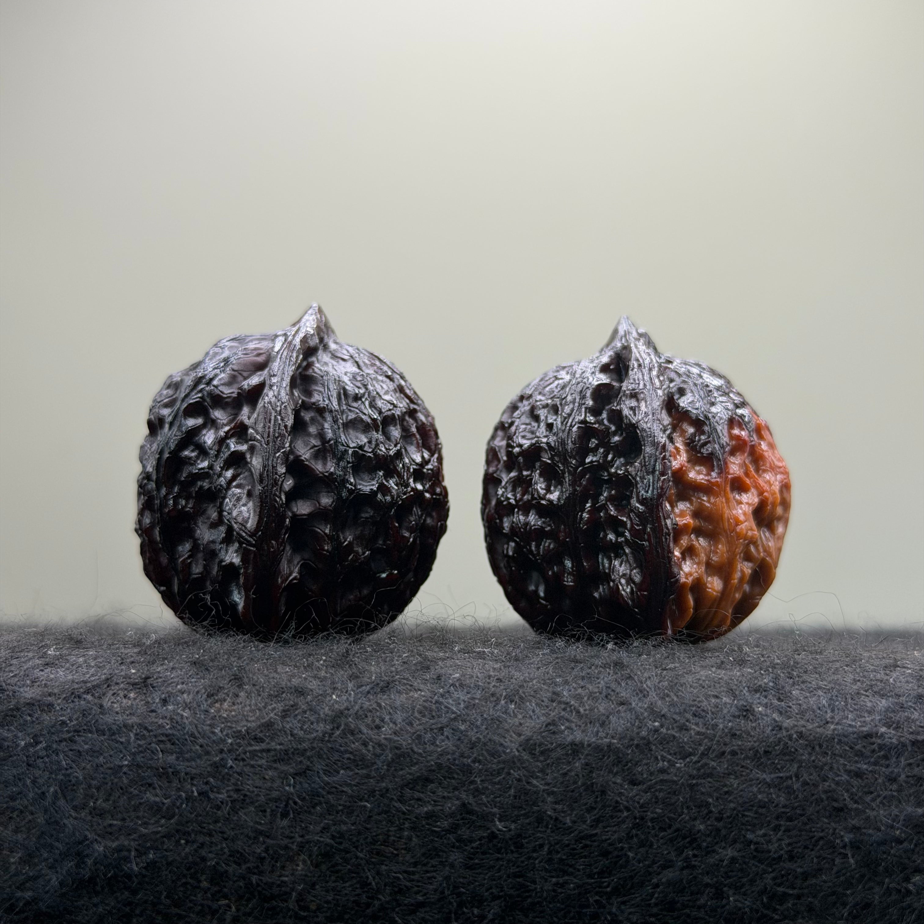 Angel & Demon Prince Hat Wenwan Walnut · 37mm · Select Ritual