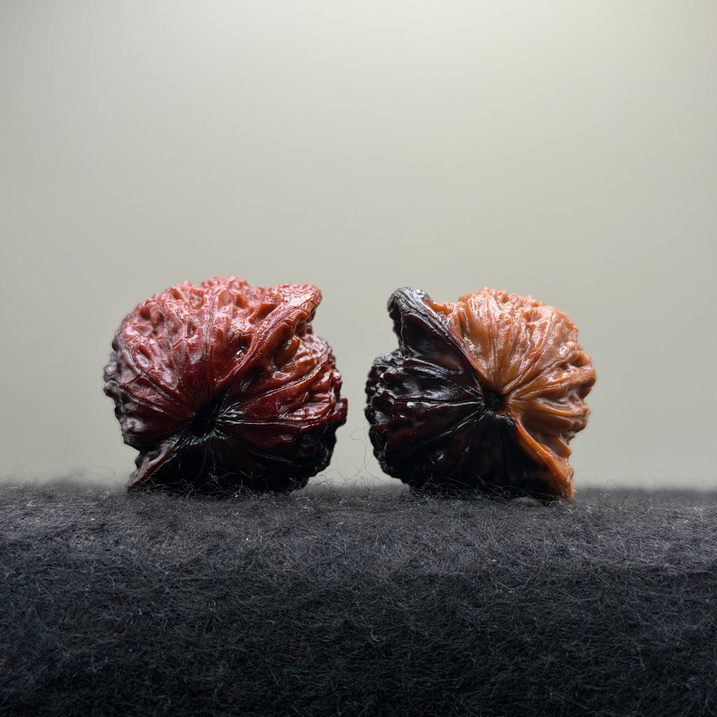 Angel & Demon Prince Hat Wenwan Walnut · 37mm · Select Ritual