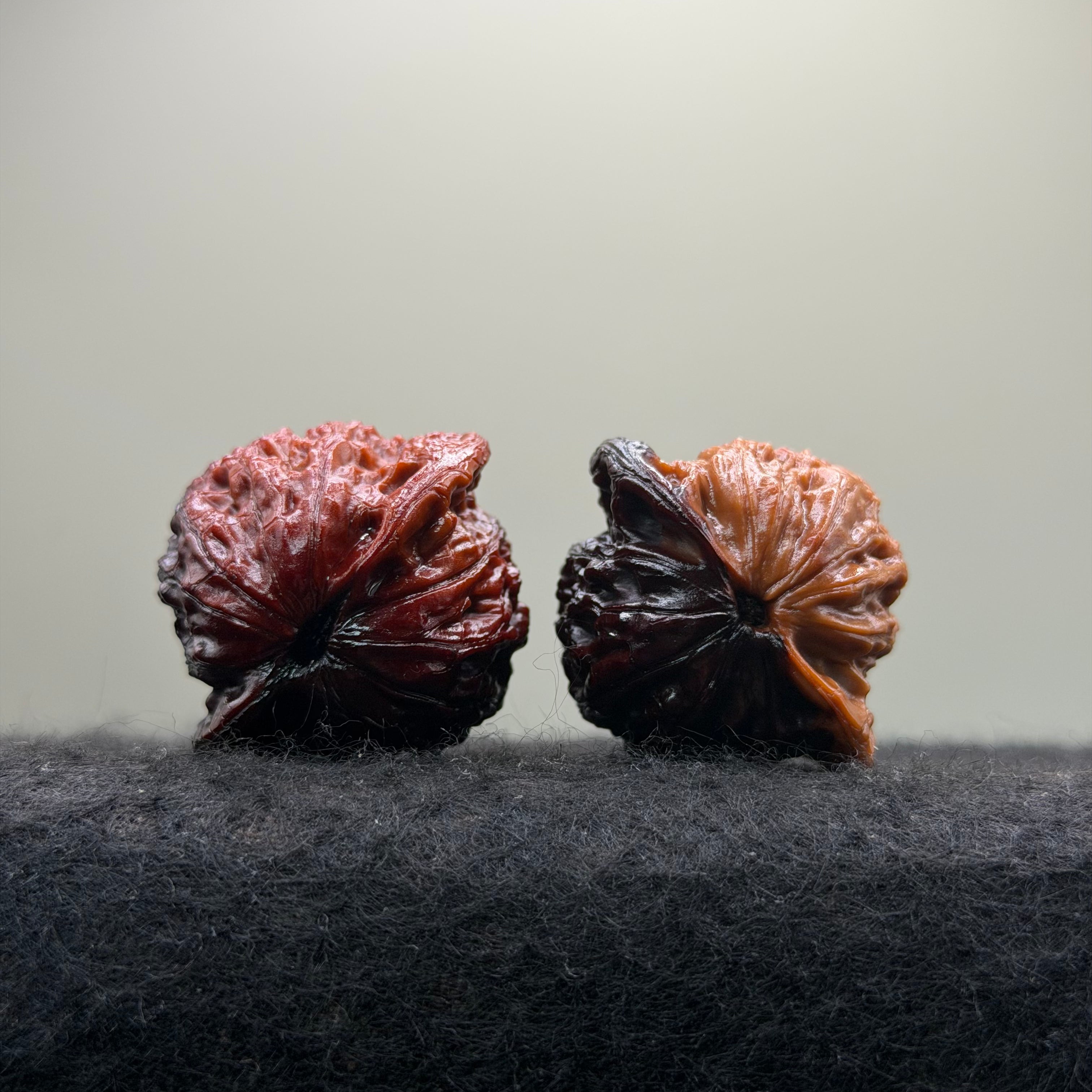 Angel & Demon Prince Hat Wenwan Walnut · 37mm · Select Ritual