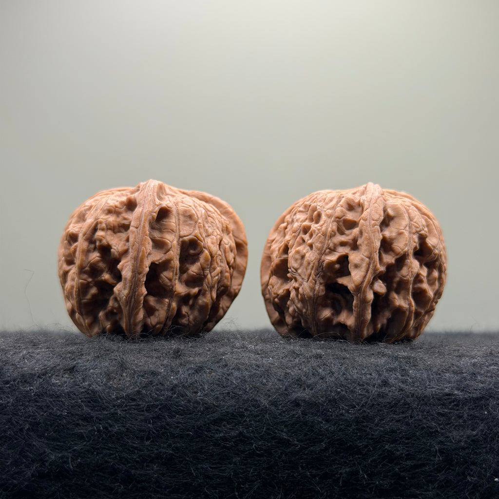 Four-Rib Wenwan Walnut · 36mm · Natural · Entry Ritual