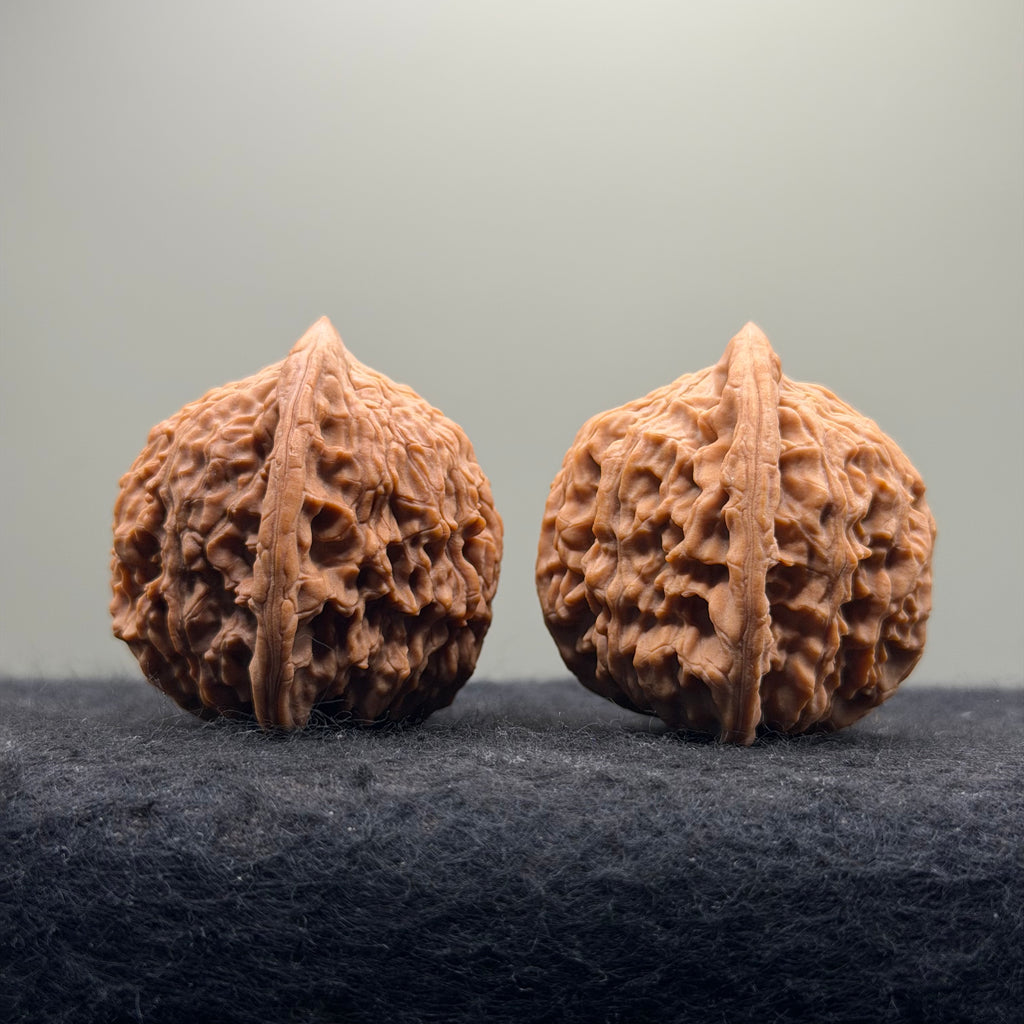 Red Lion Head Wenwan Walnut · 41mm · Natural · Premium Ritual