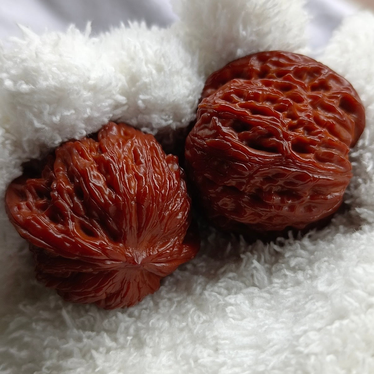 Short Plush Wenwan Gloves