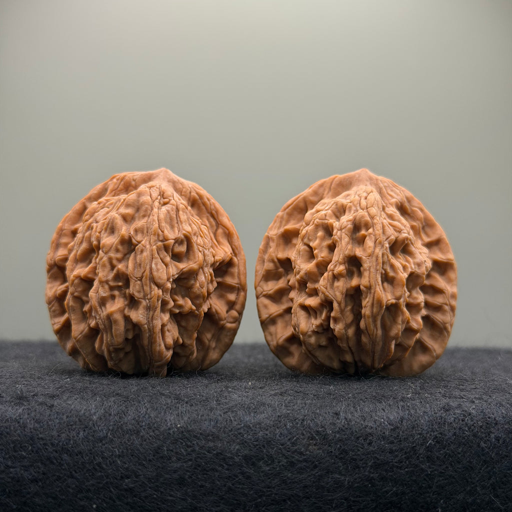 Wheat Ear Tiger Head Wenwan Walnut  · 39mm · Natural · Entry Ritual