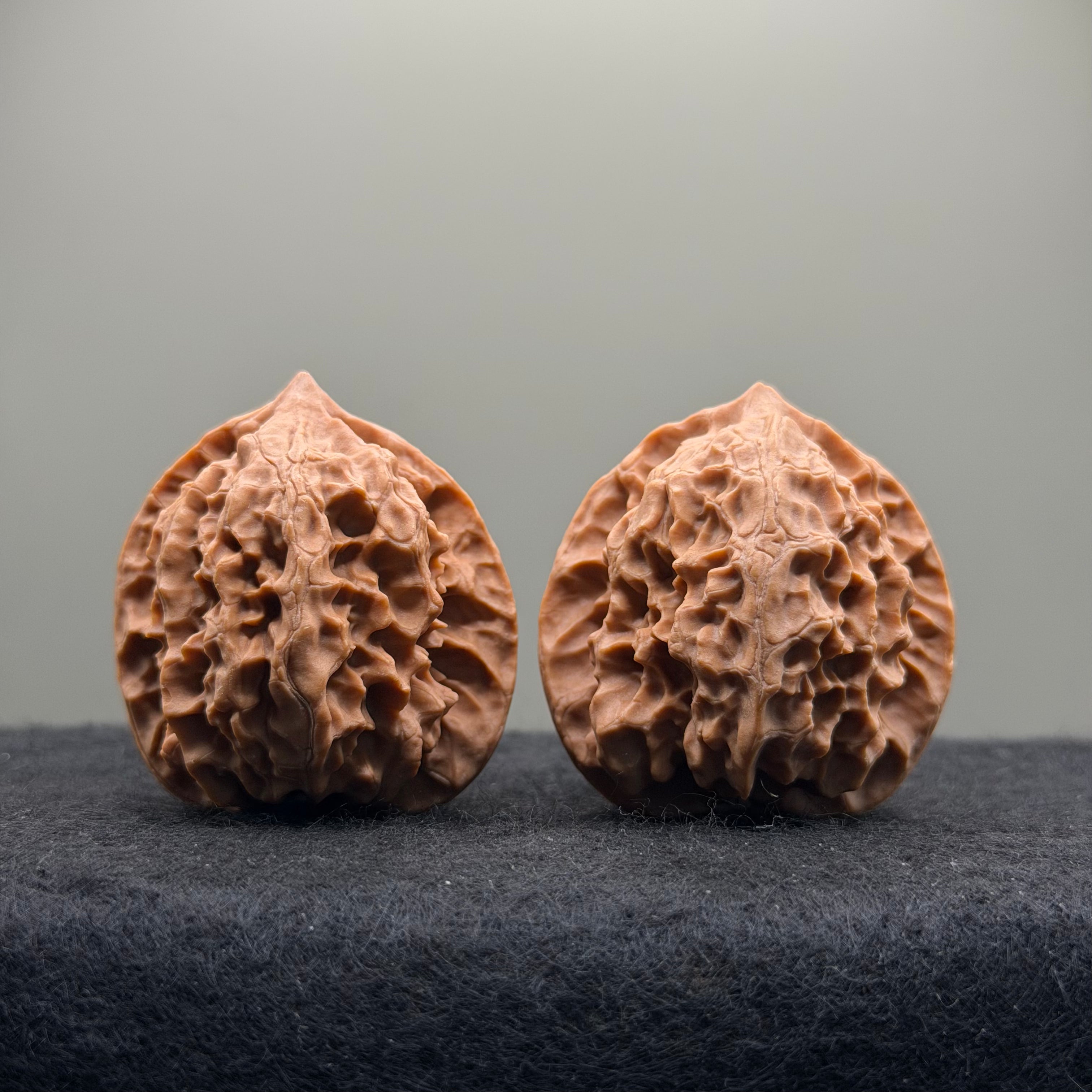 WalnutRitual Exclusive · First Love Wenwan Walnut · 37mm · Natural · Entry Ritual