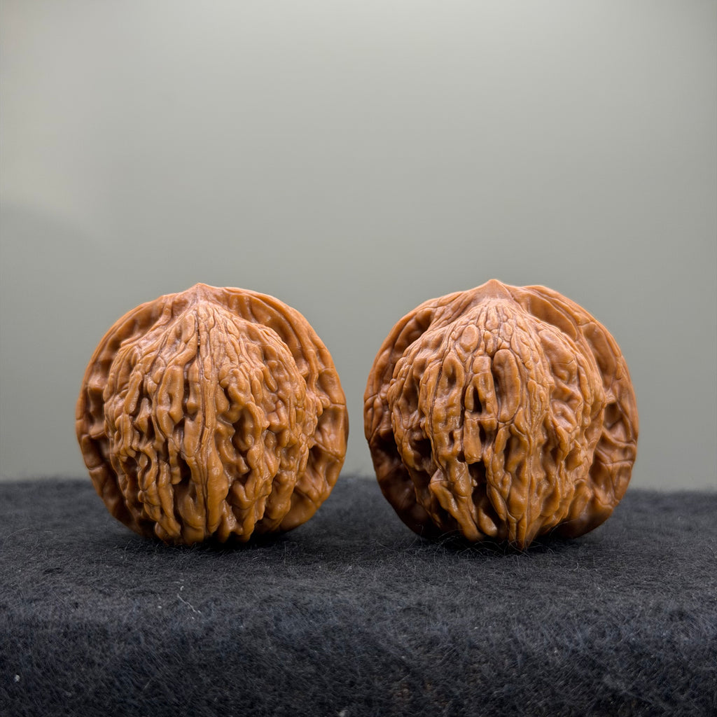 Wheat Ear Tiger Head Wenwan Walnut · 39mm · Select Ritual