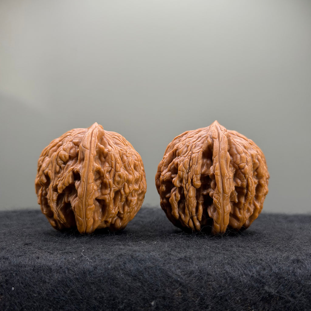 Wheat Ear Tiger Head Wenwan Walnut · 39mm · Select Ritual