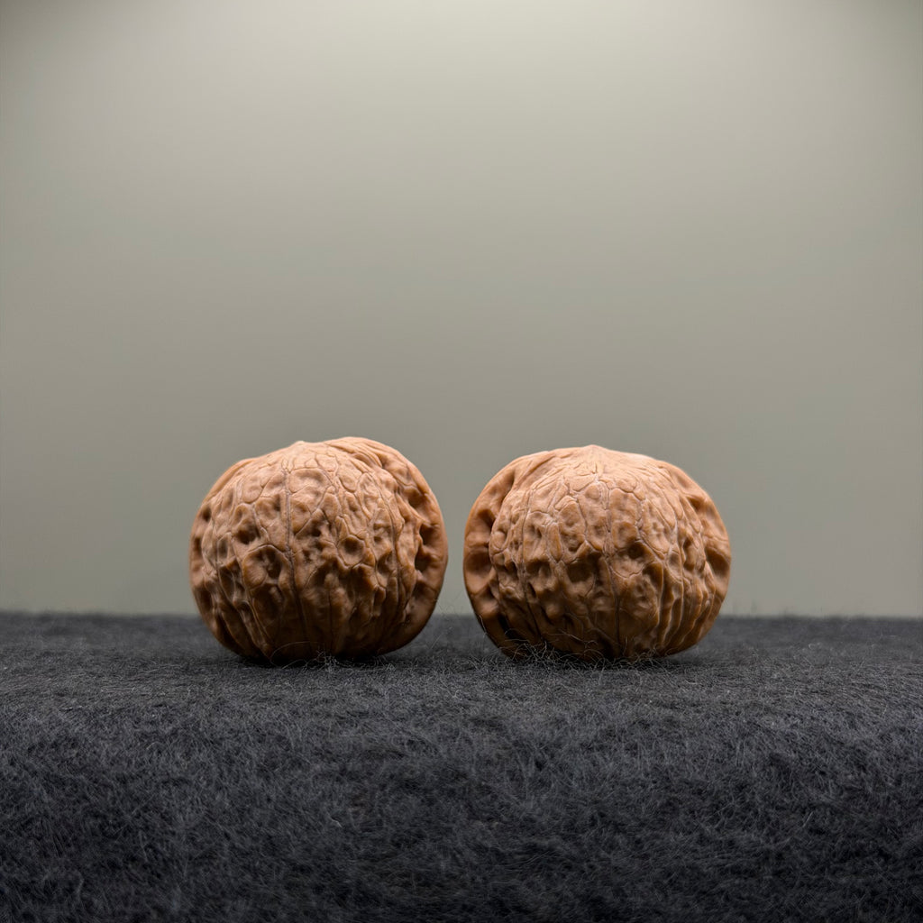 Mini Iron Hammer Wenwan Walnut · 32mm · Natural · Entry Ritual