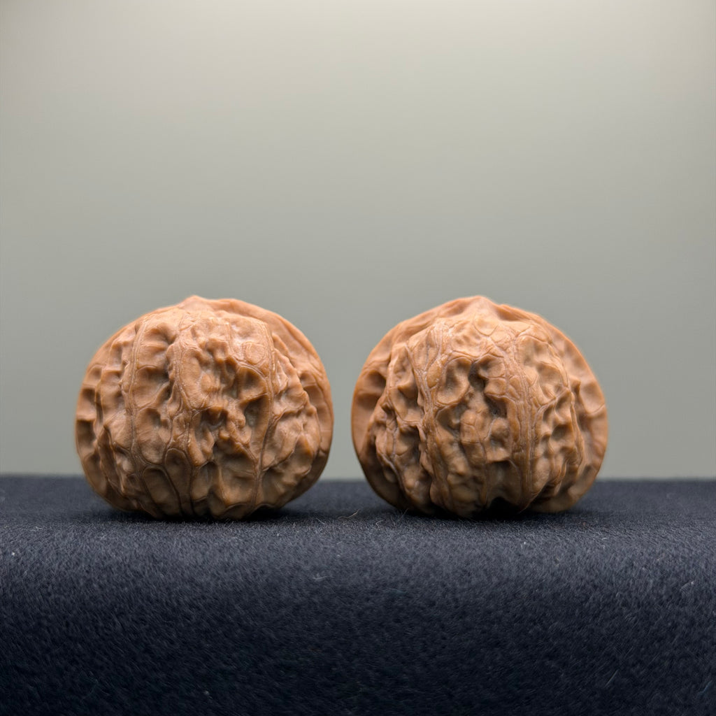 Mentougou Ingot Wenwan Walnut  · 39mm · Natural · Premium Ritual