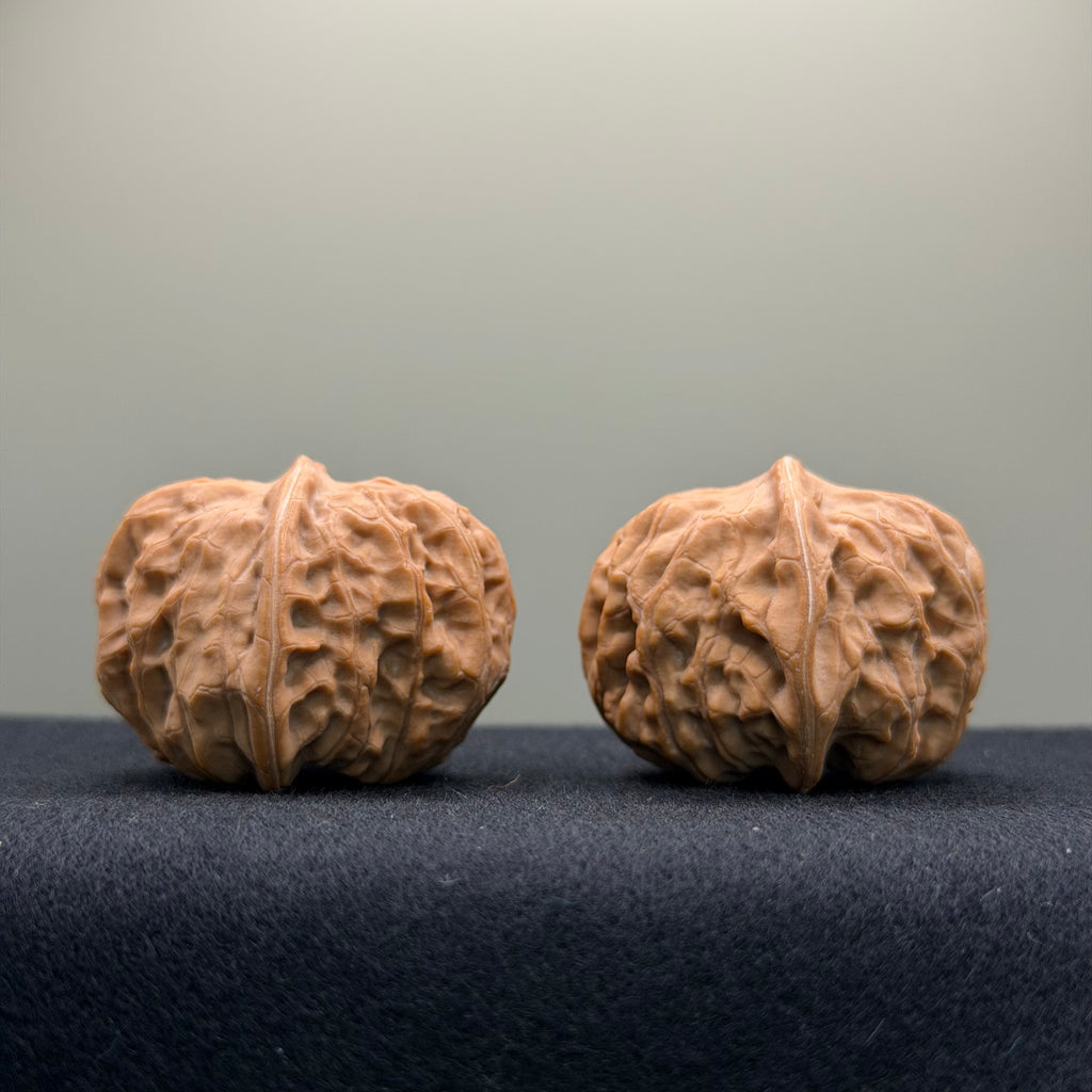 Mentougou Ingot Wenwan Walnut  · 39mm · Natural · Premium Ritual