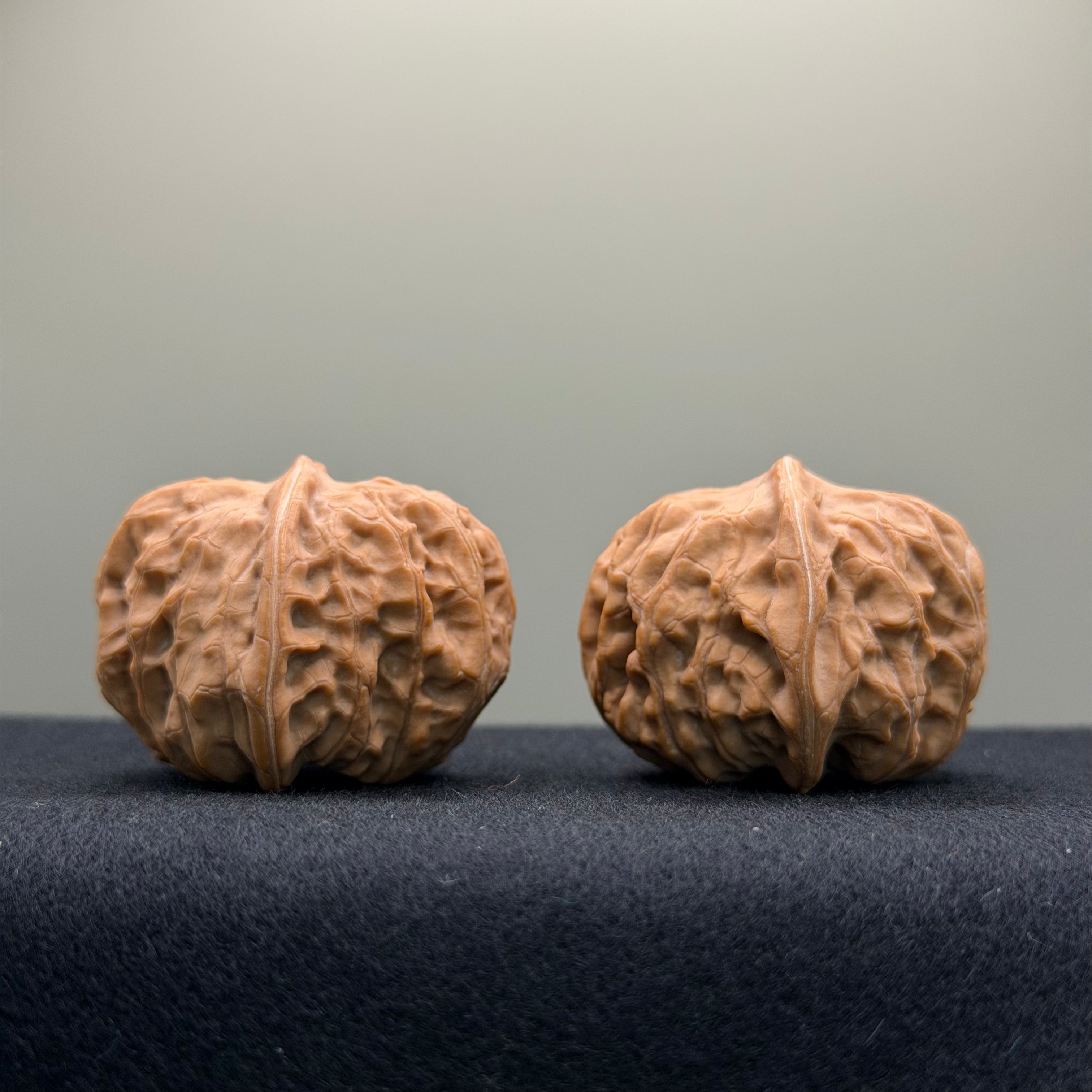 Mentougou Ingot Wenwan Walnut  · 39mm · Natural · Premium Ritual
