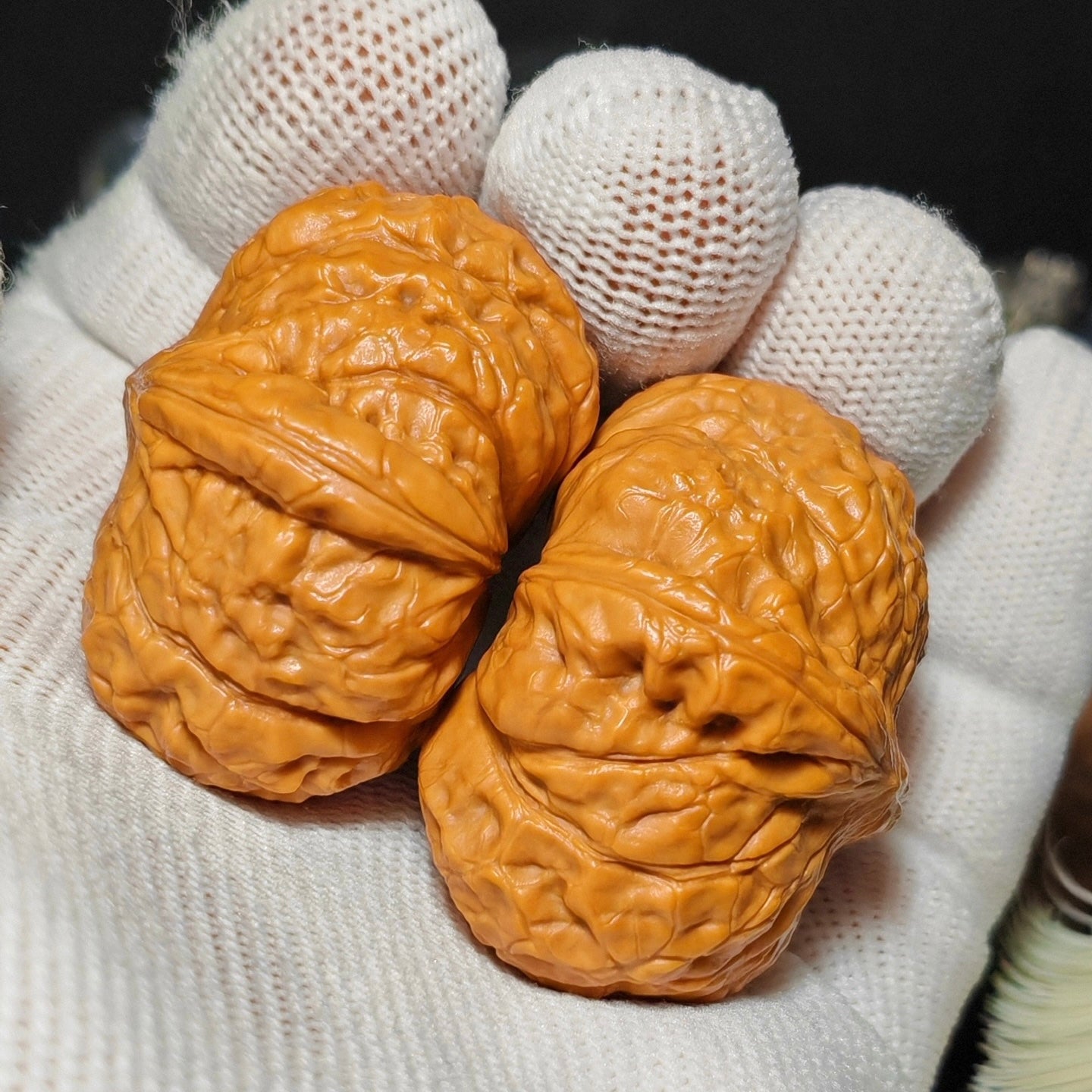 Giant Pumpkin Wenwan Walnut · 42mm · Natural · Sourcing Pick